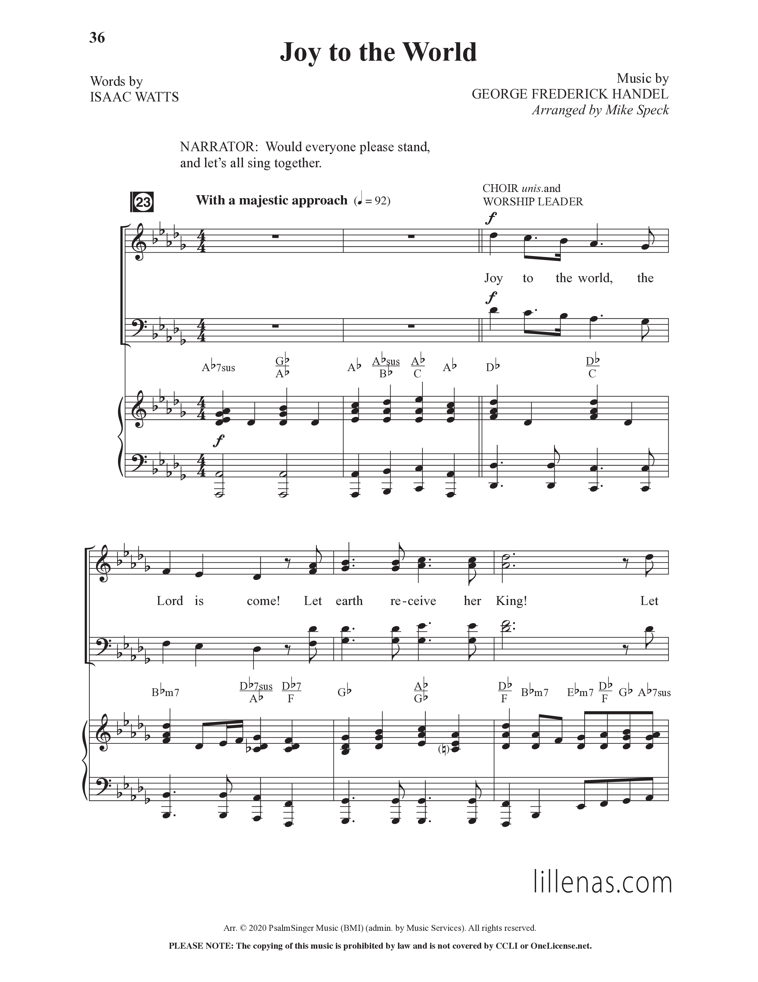 Christmas Changes Everything (13 Song Choral Collection) Song 3 (Piano SATB) (Lillenas Choral / Arr. Mike Speck)
