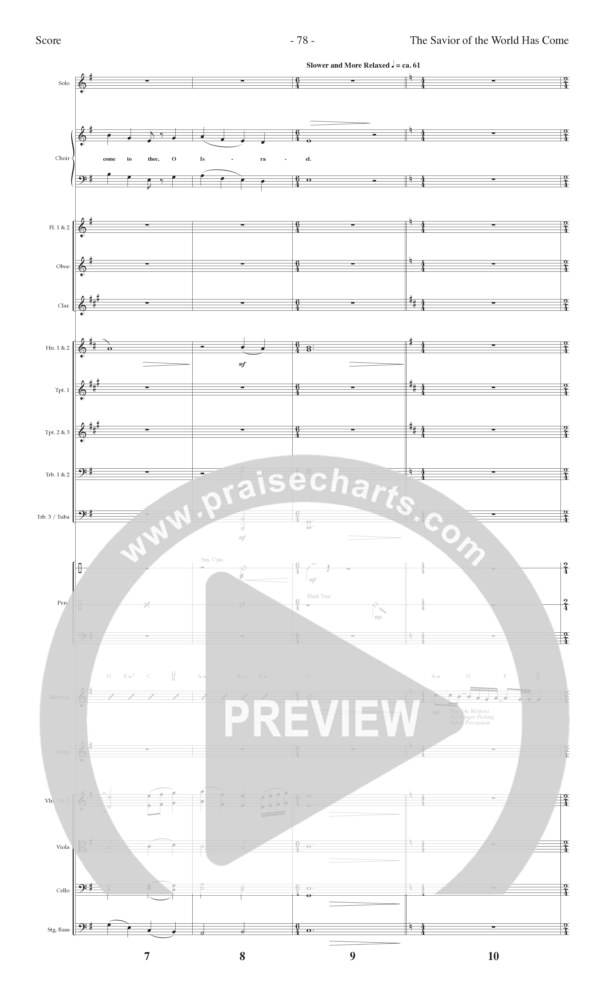 Christmas Changes Everything (13 Song Choral Collection) Song 5 (Orchestration) (Lillenas Choral / Arr. Mike Speck)