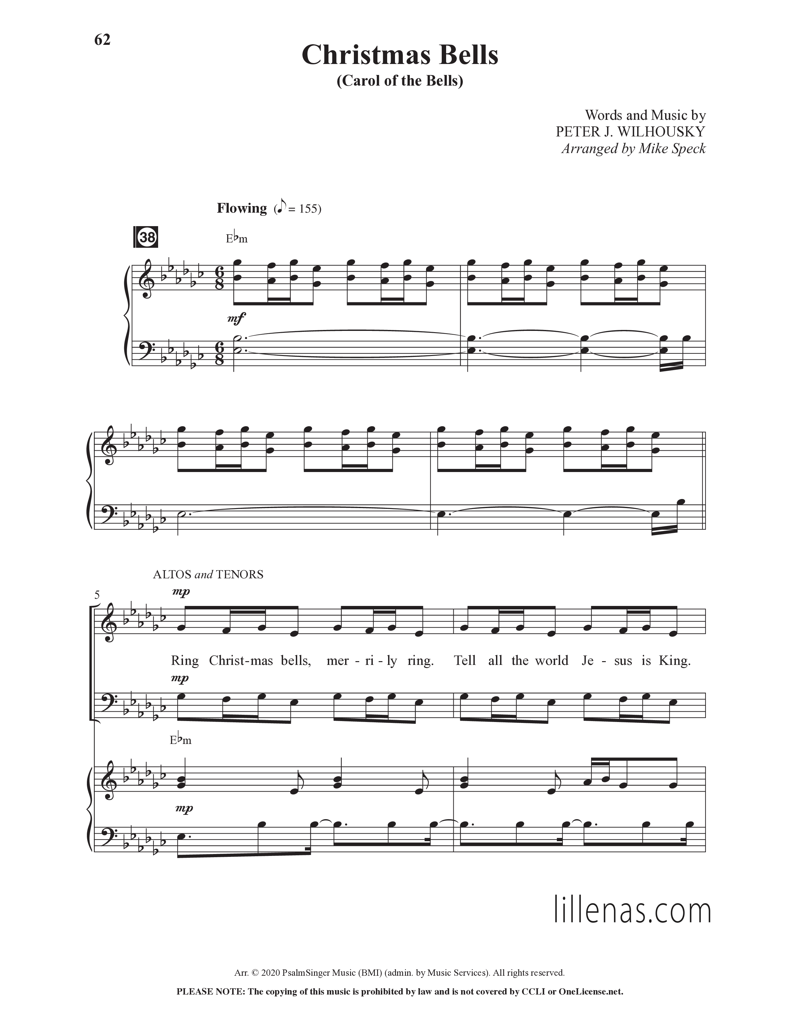 Christmas Changes Everything (13 Song Choral Collection) Song 6 (Piano SATB) (Lillenas Choral / Arr. Mike Speck)