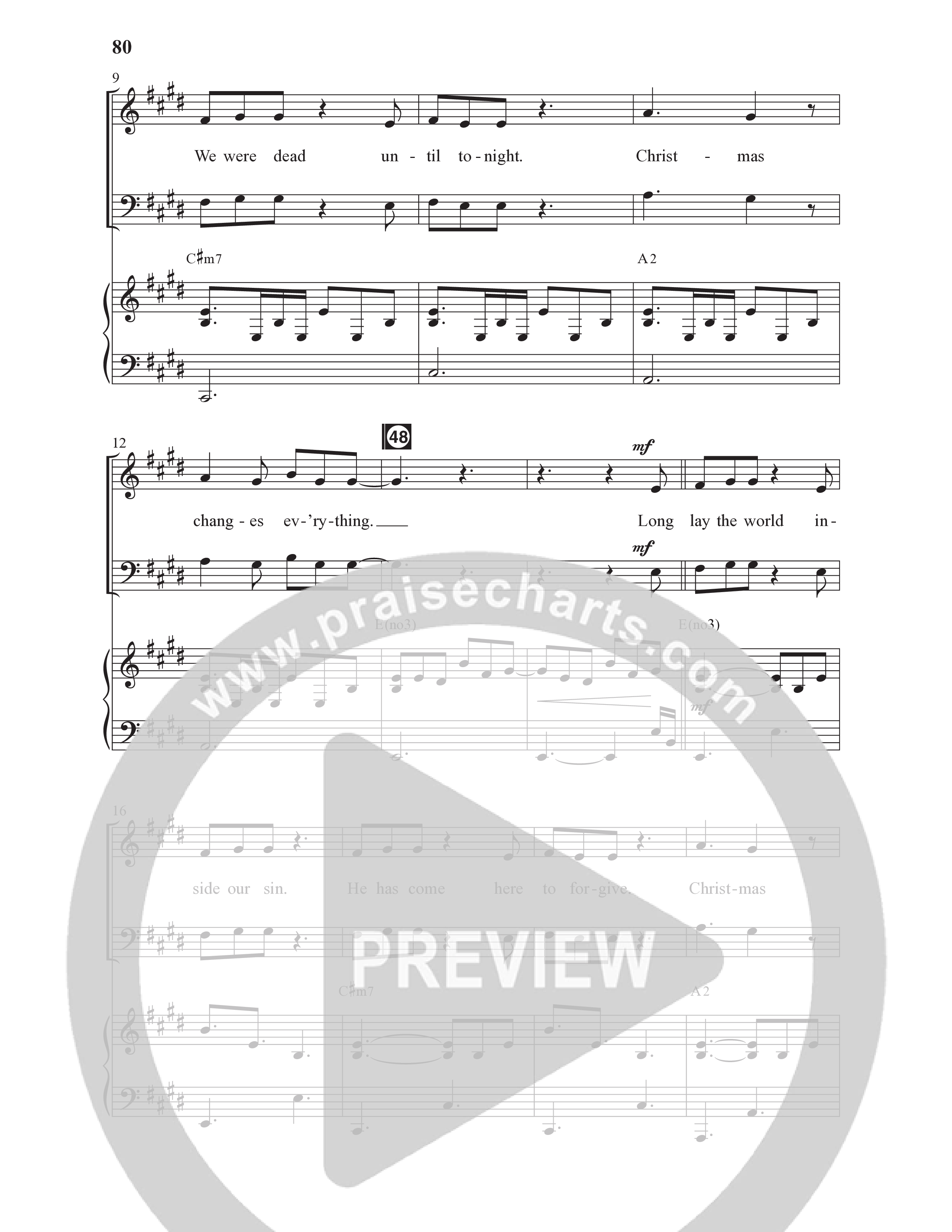 Christmas Changes Everything (13 Song Choral Collection) Song 8 (Piano SATB) (Lillenas Choral / Arr. Mike Speck)