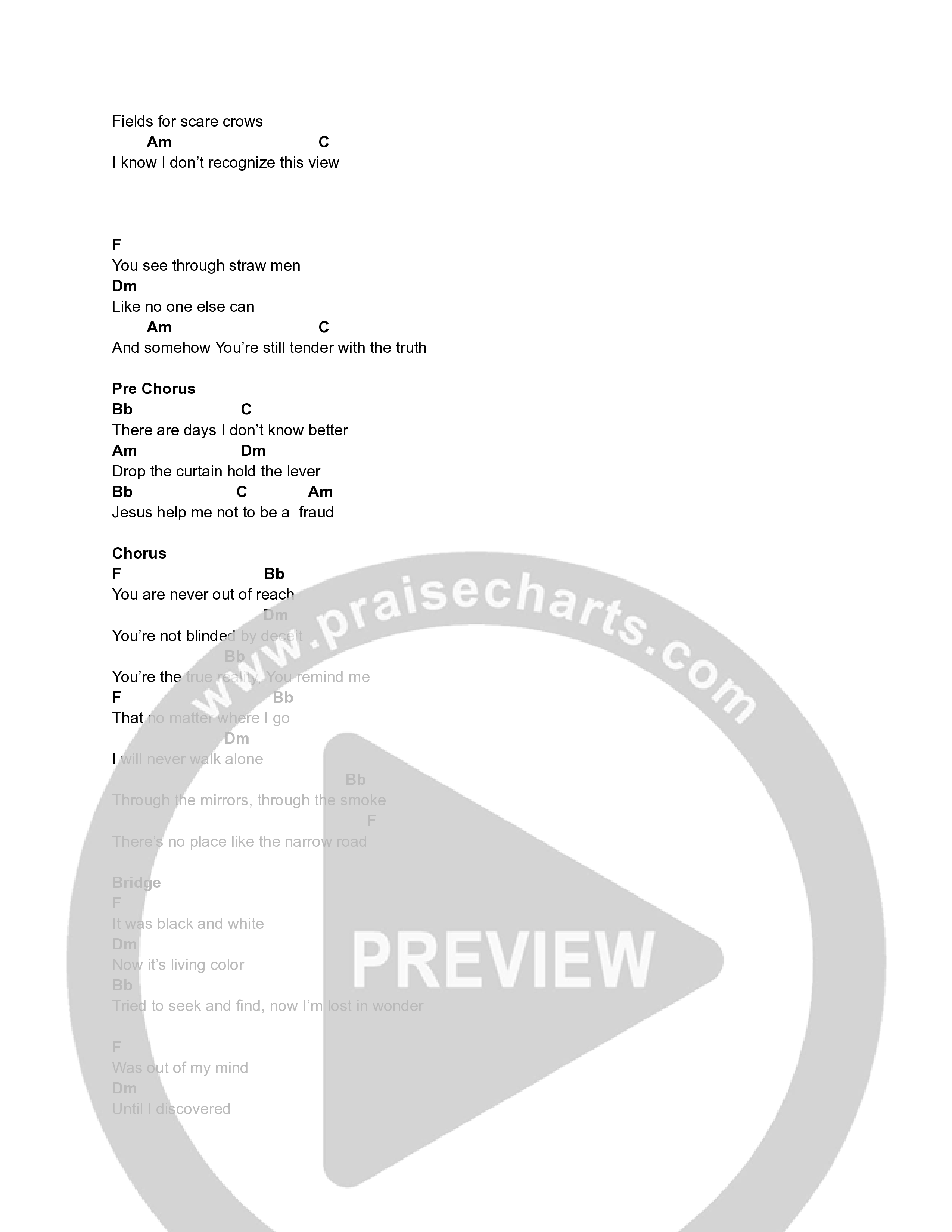 Kansas Chord Chart (Darthy)