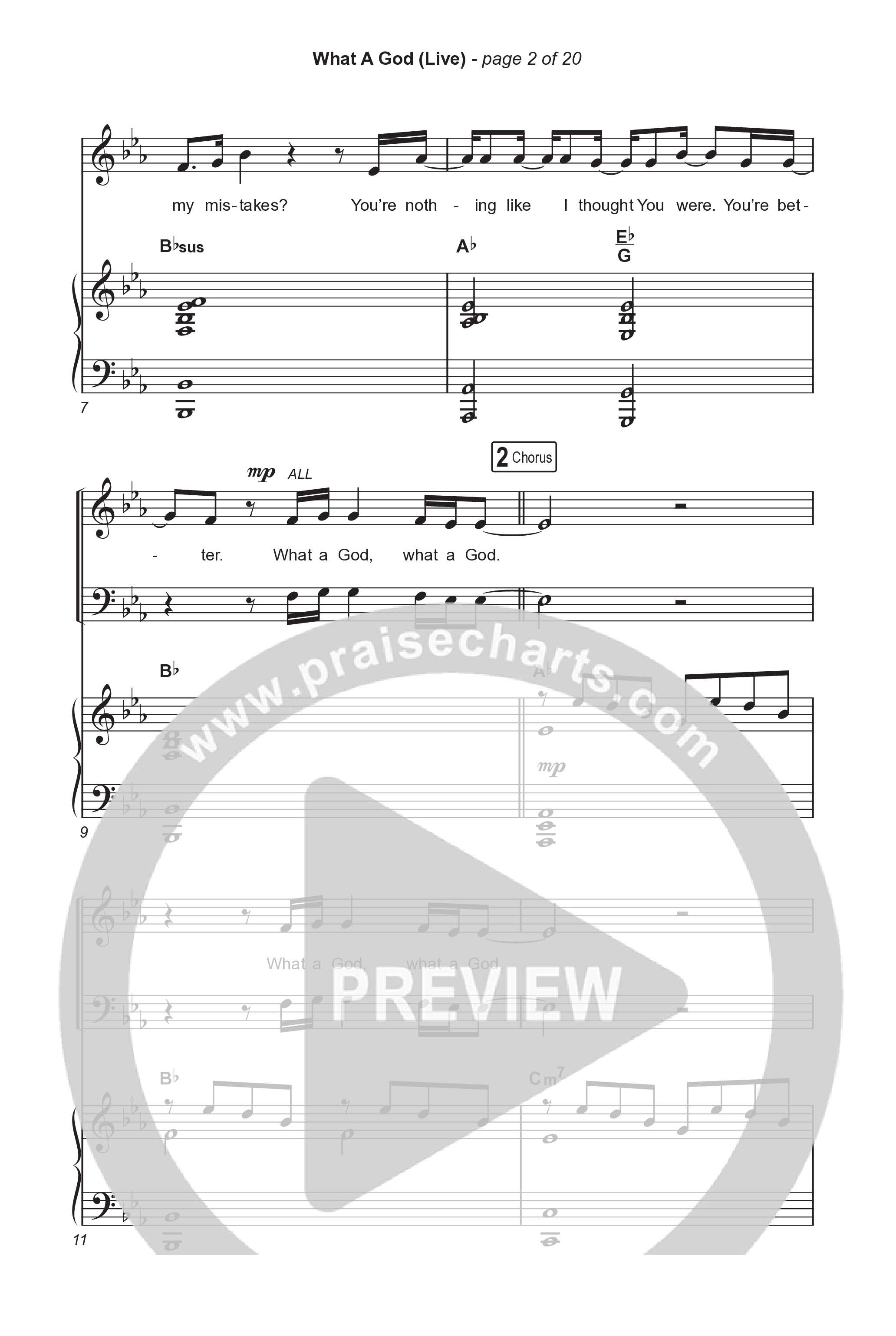 What A God (Sing It Now) Octavo (SATB & Pno) (SEU Worship / One House / Chelsea Plank / Kenzie Walker / Roosevelt Stewart / Arr. Luke Gambill)