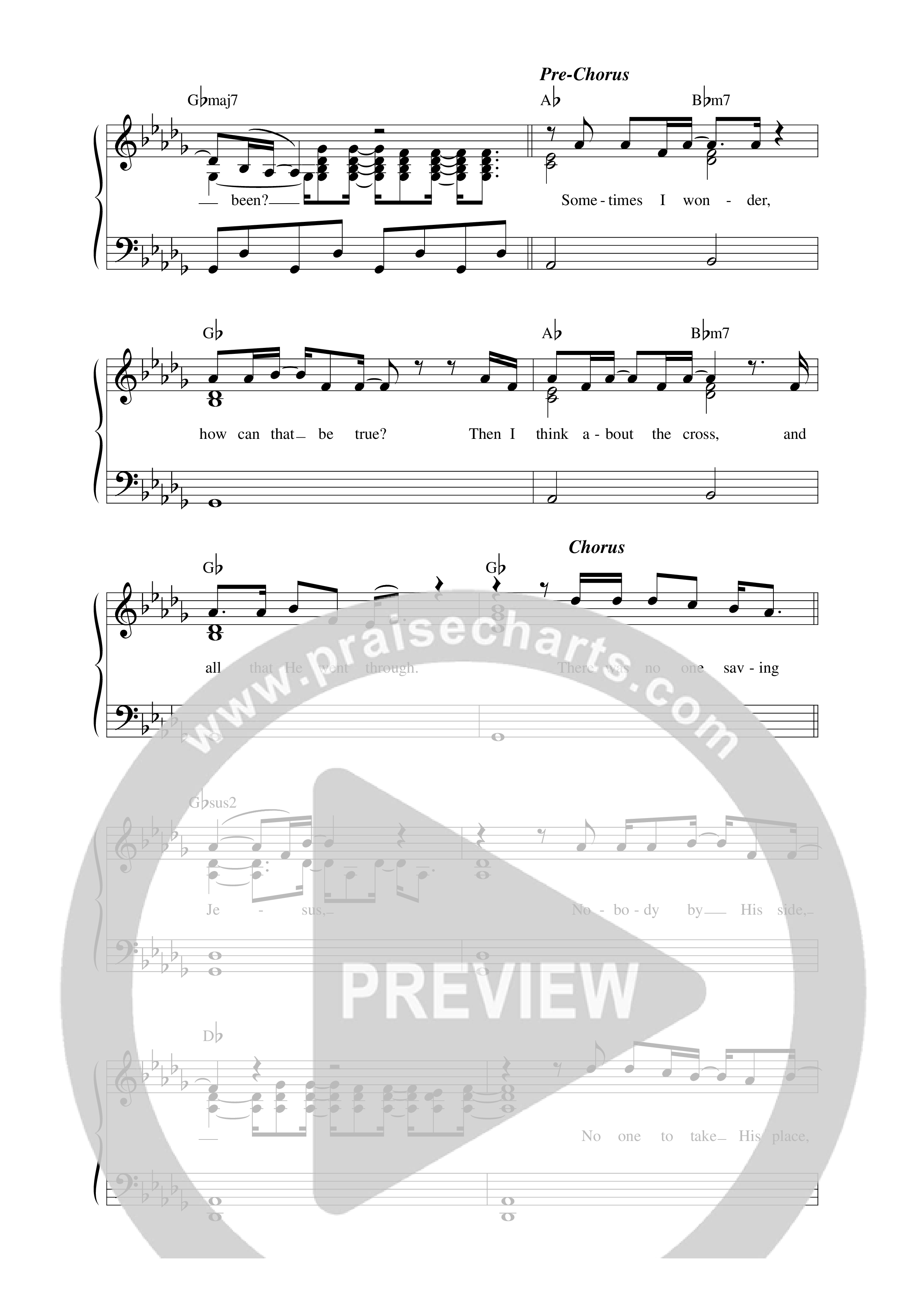 Saving Jesus Lead Sheet Melody (Micah Christopher)