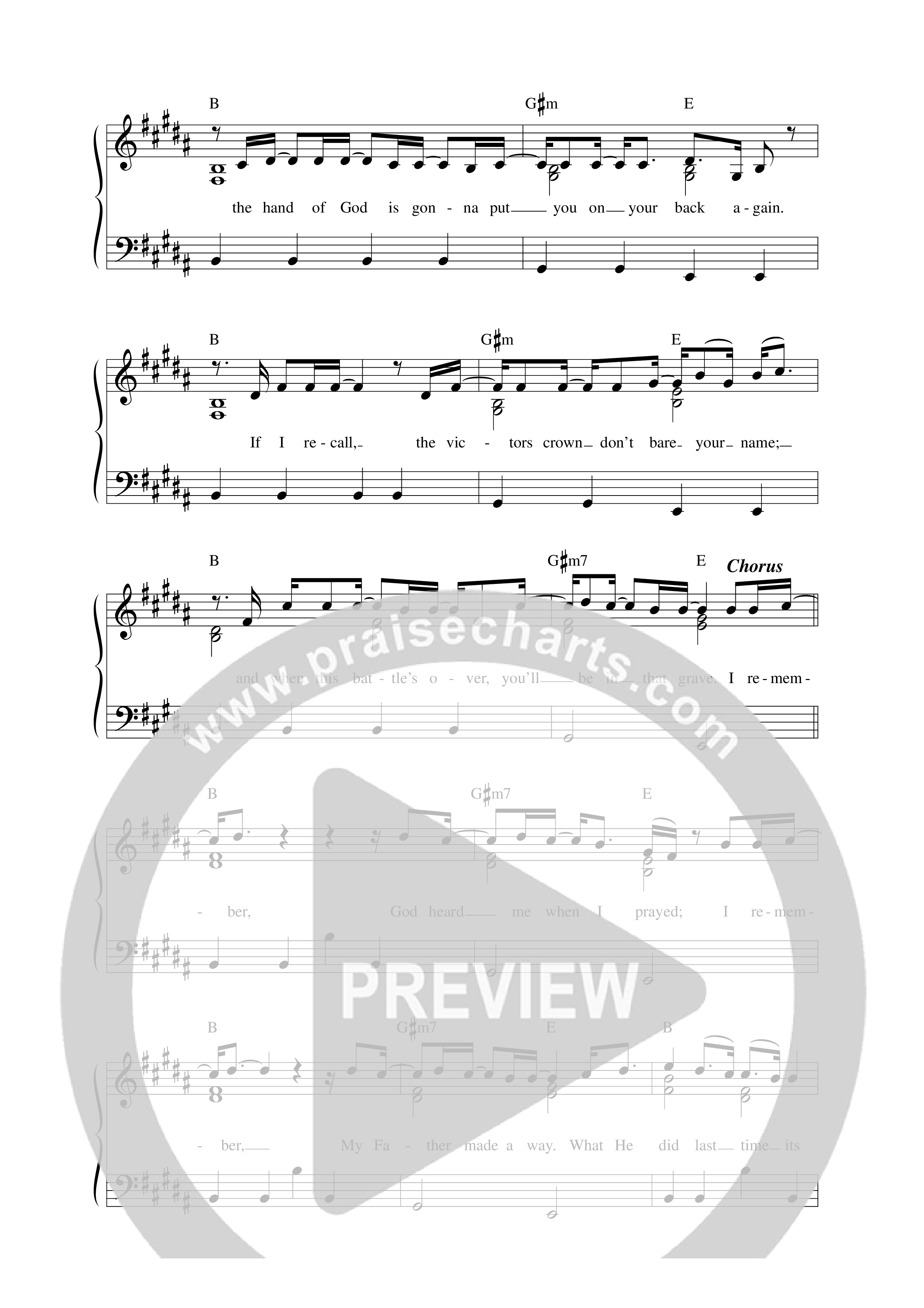 Goliath Lead Sheet Melody (Micah Christopher)
