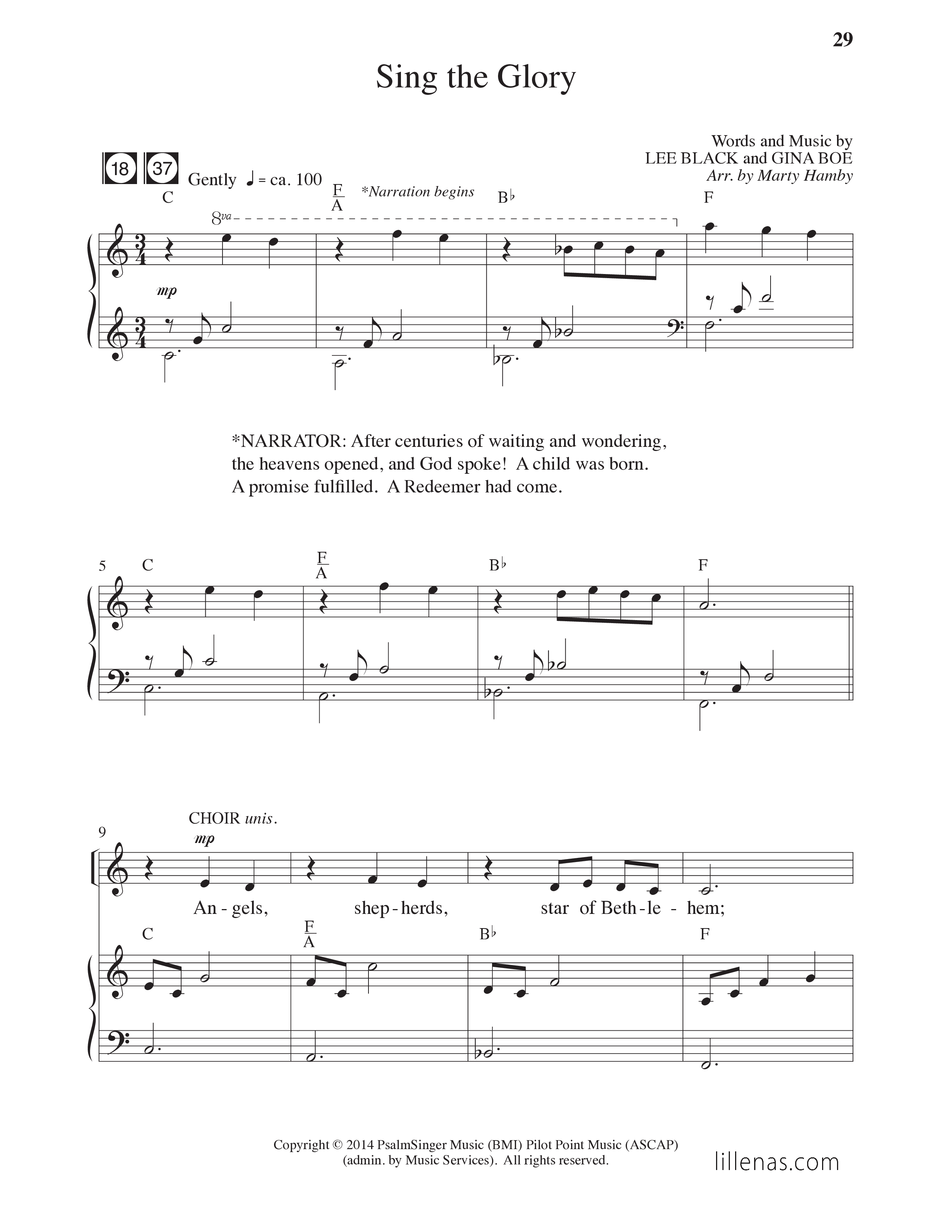 Come Thou Long Expected Jesus (5 Song Choral Collection) Song 3 (Piano SATB) (Lillenas Choral / Arr. Nick Robertson)