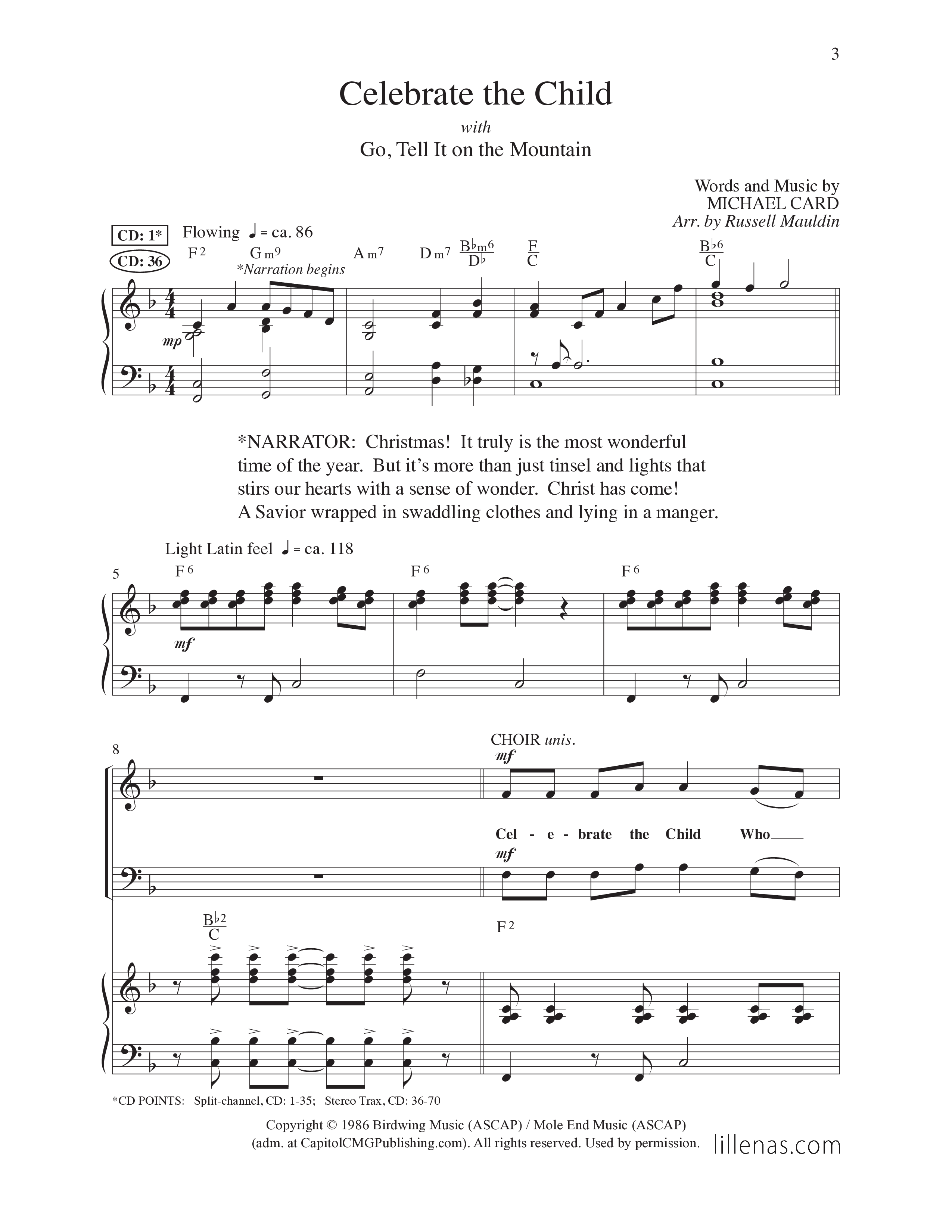 Christ Has Come (5 Song Choral Collection) Choral Book (Lillenas Choral / Arr. Marty Parks / Arr. Russell Mauldin / Arr. Cliff Duren / Arr. Phil Nitz)