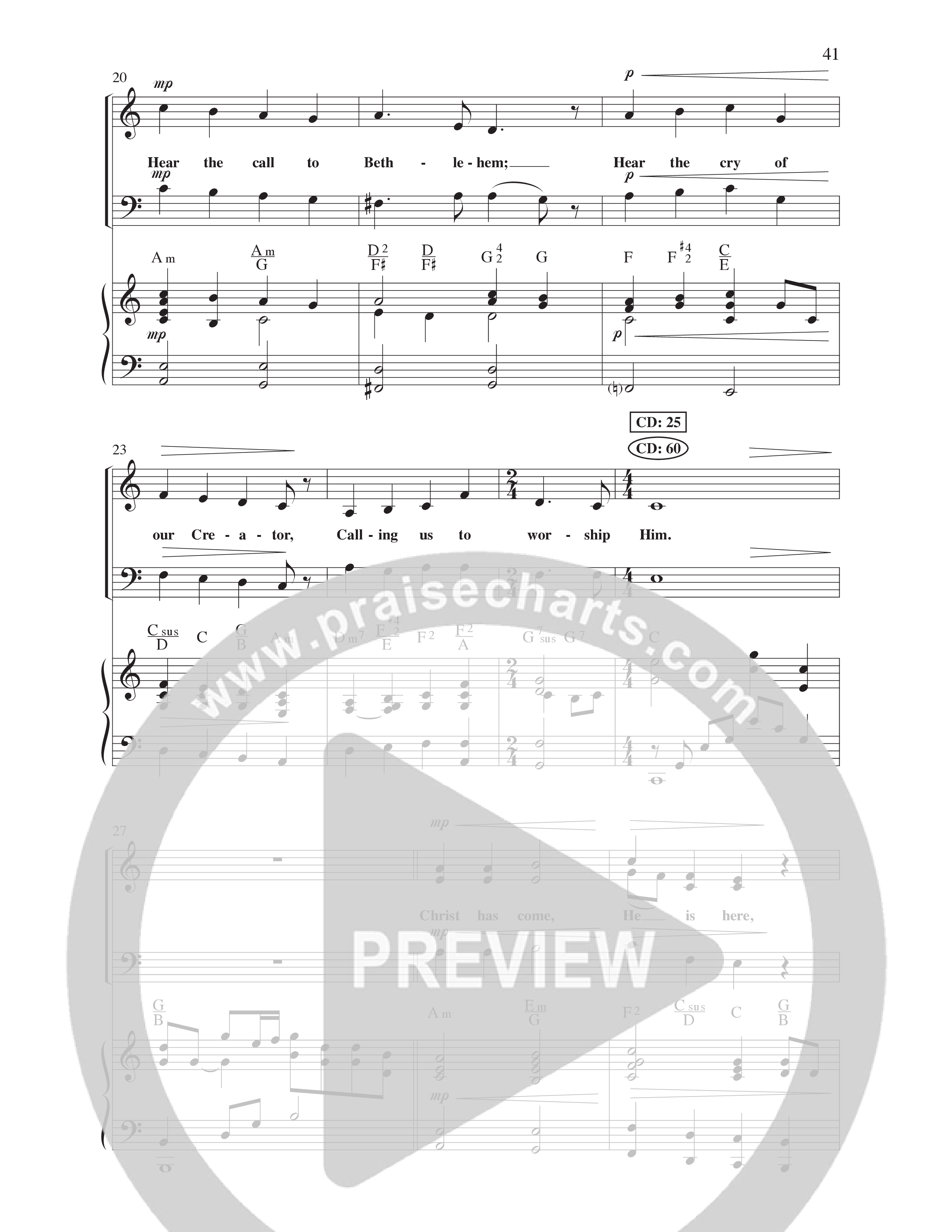 Christ Has Come (5 Song Choral Collection) Song 4 (Piano SATB) (Lillenas Choral / Arr. Marty Parks / Arr. Russell Mauldin / Arr. Cliff Duren / Arr. Phil Nitz)