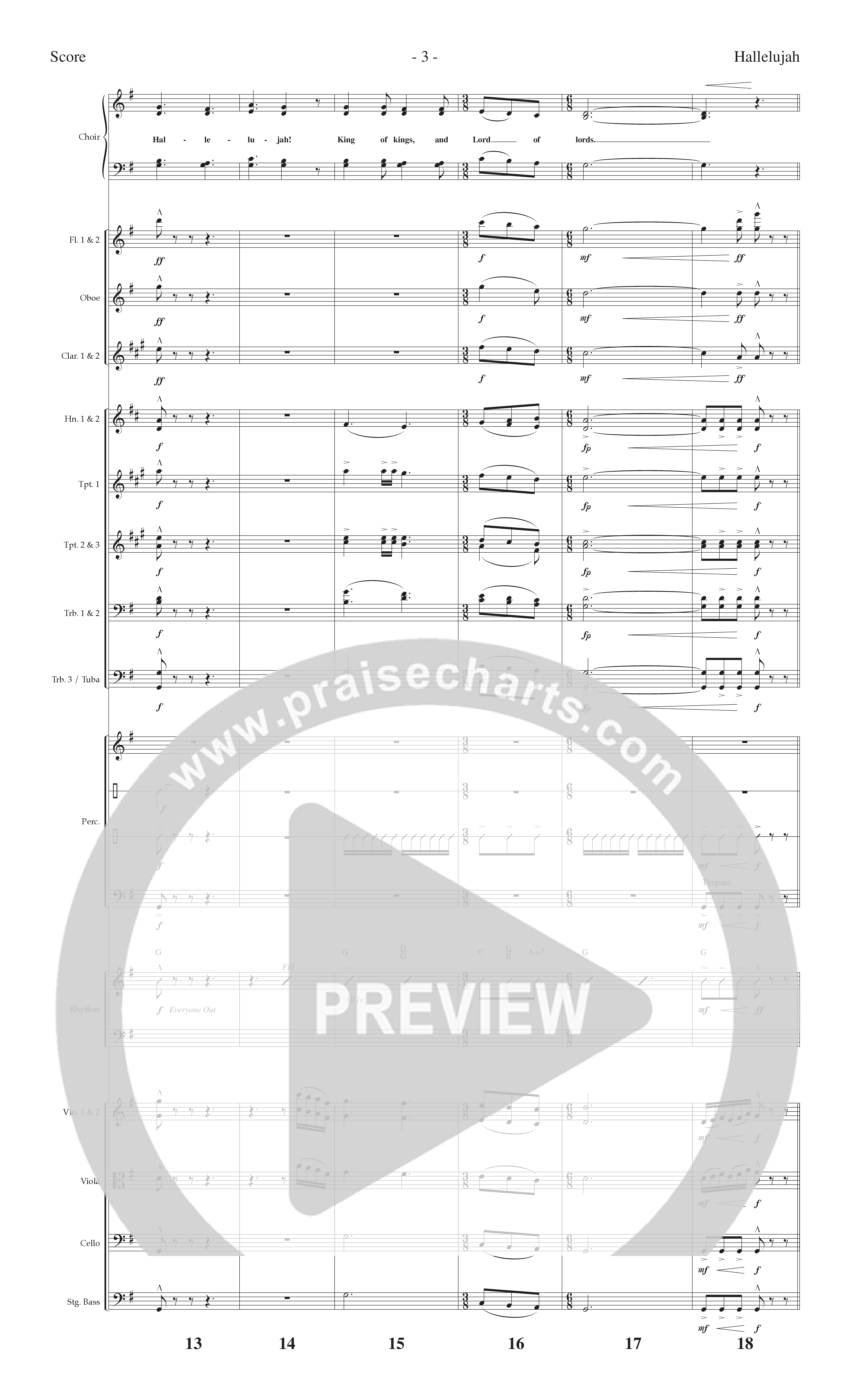 Hallelujah Jesus Is Born (6 Song Choral Collection) Song 1 (Orchestration) (Lillenas Choral / Arr. Nick Robertson)