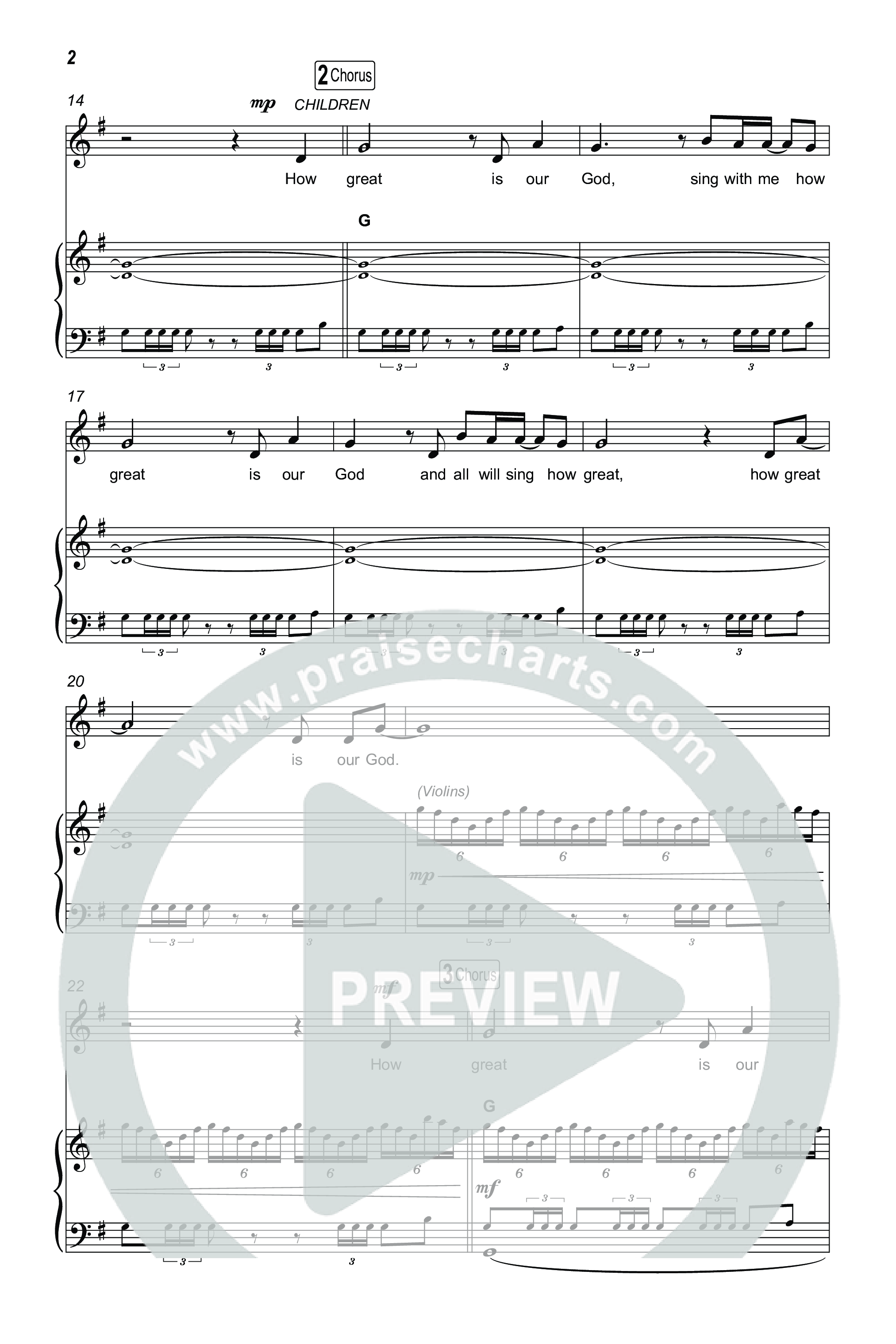 How Great Is Our God (A Christmas Moment) (Choral/SATB) Octavo (SATB & Pno) (Travis Cottrell / Arr. Mason Brown)