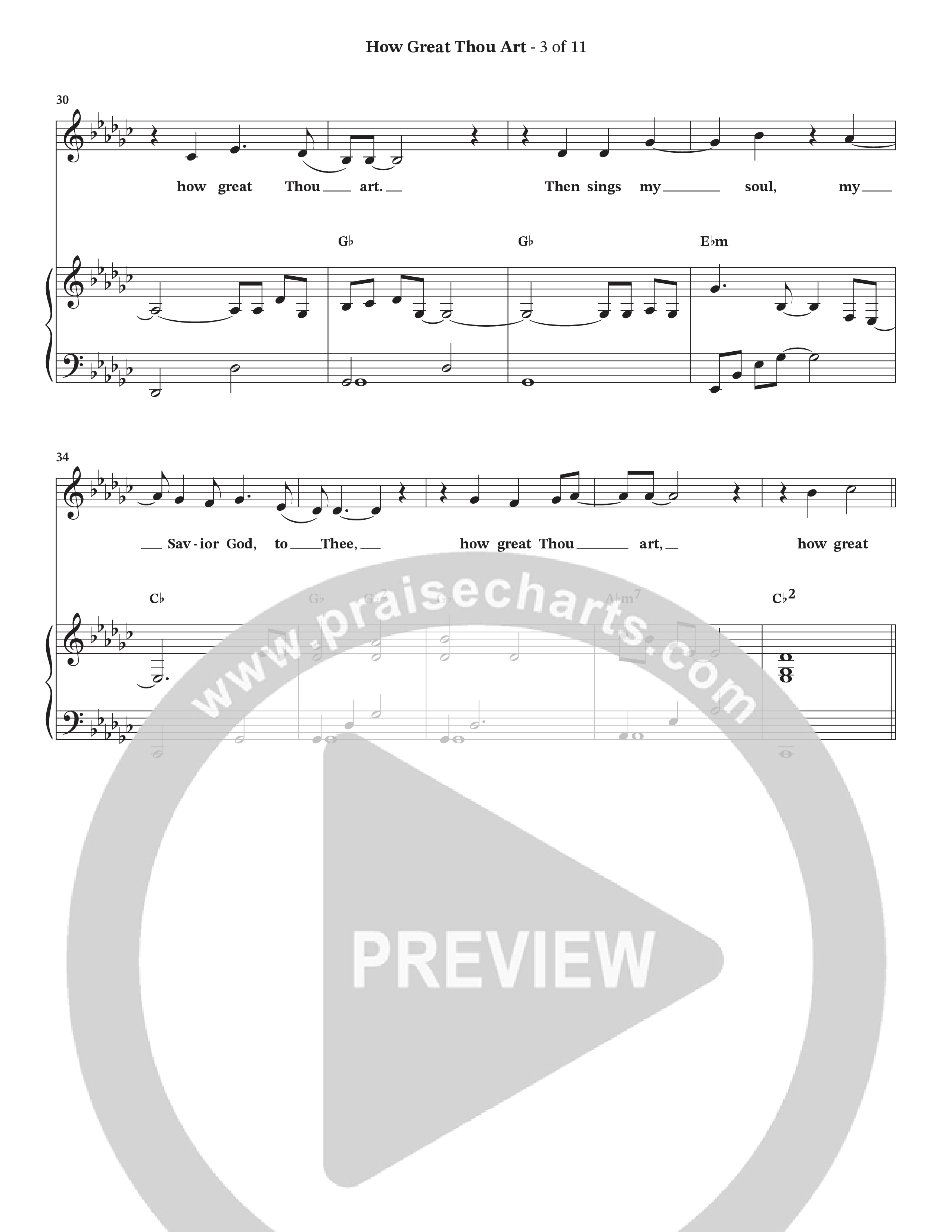 How Great Thou Art Piano/Vocal Pack (Rock Springs Worship)