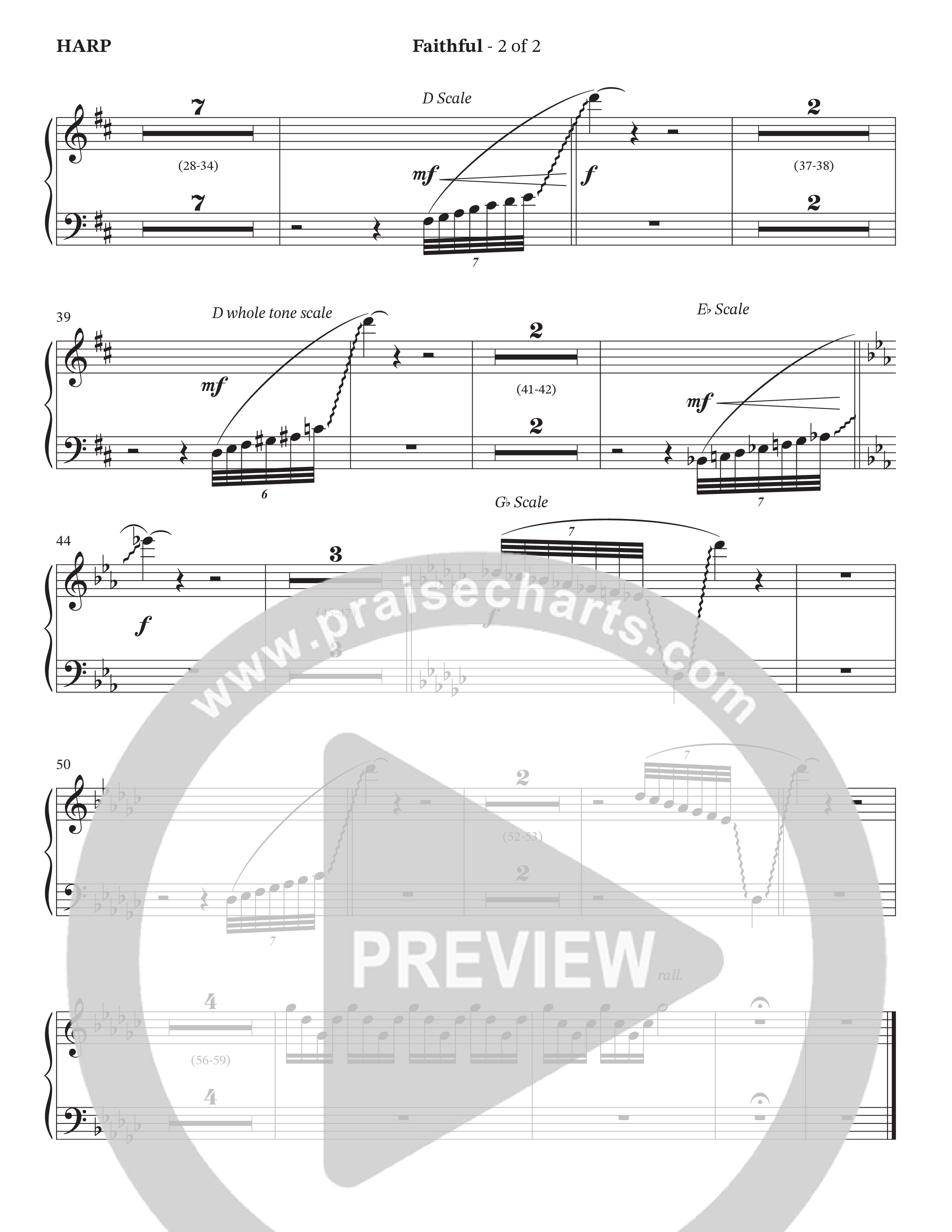 Faithful (Choral Anthem SATB) Harp (The Craguns)