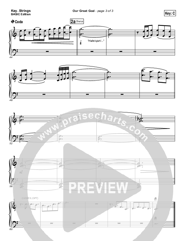 Our Great God Synth Strings (Fernando Ortega)