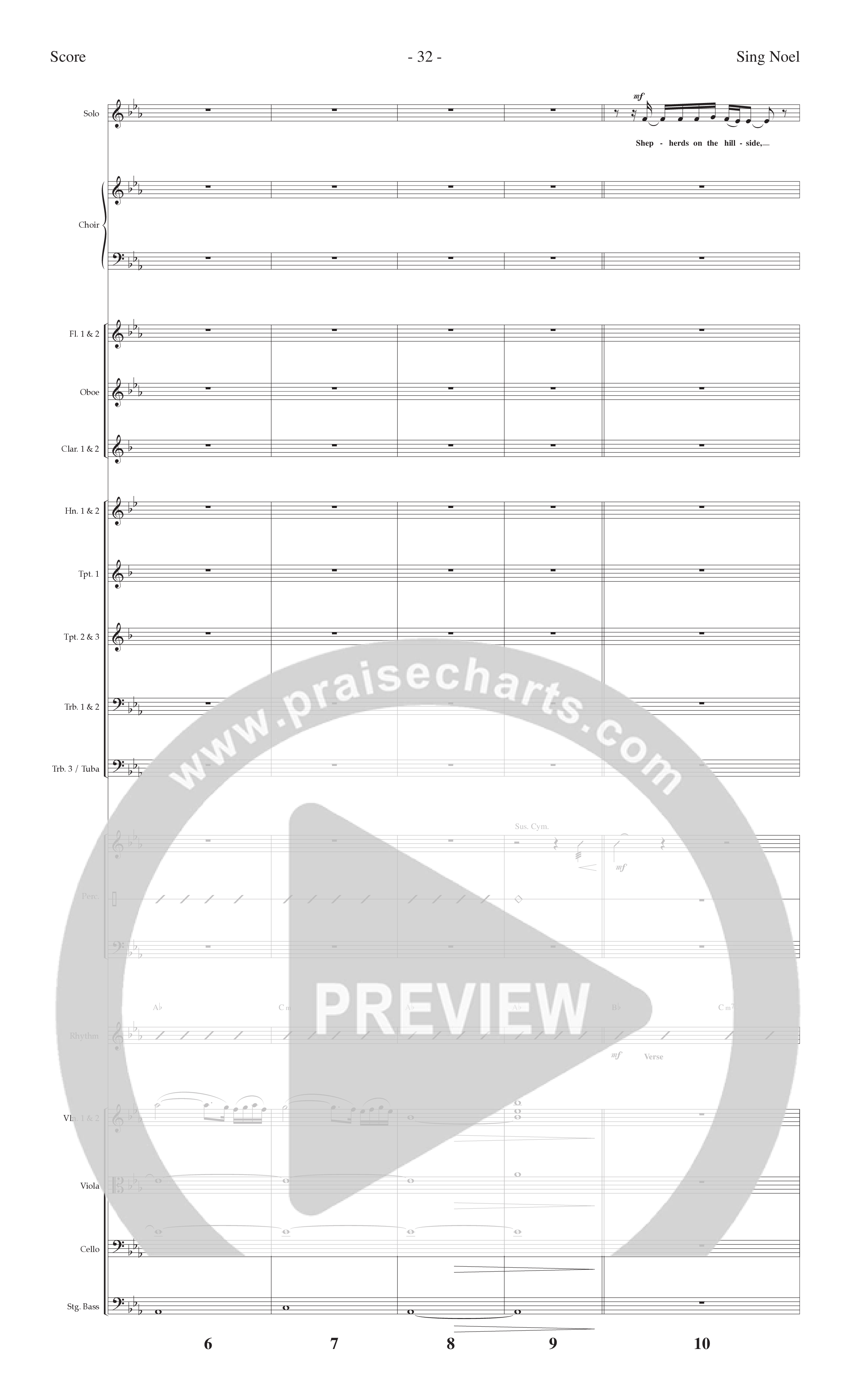 One Noel (8 Song Choral Collection) Song 2 (Orchestration) (Lillenas Choral / Arr. Christopher Phillips / Orch. Cliff Duren / Orch. Phil Nitz)