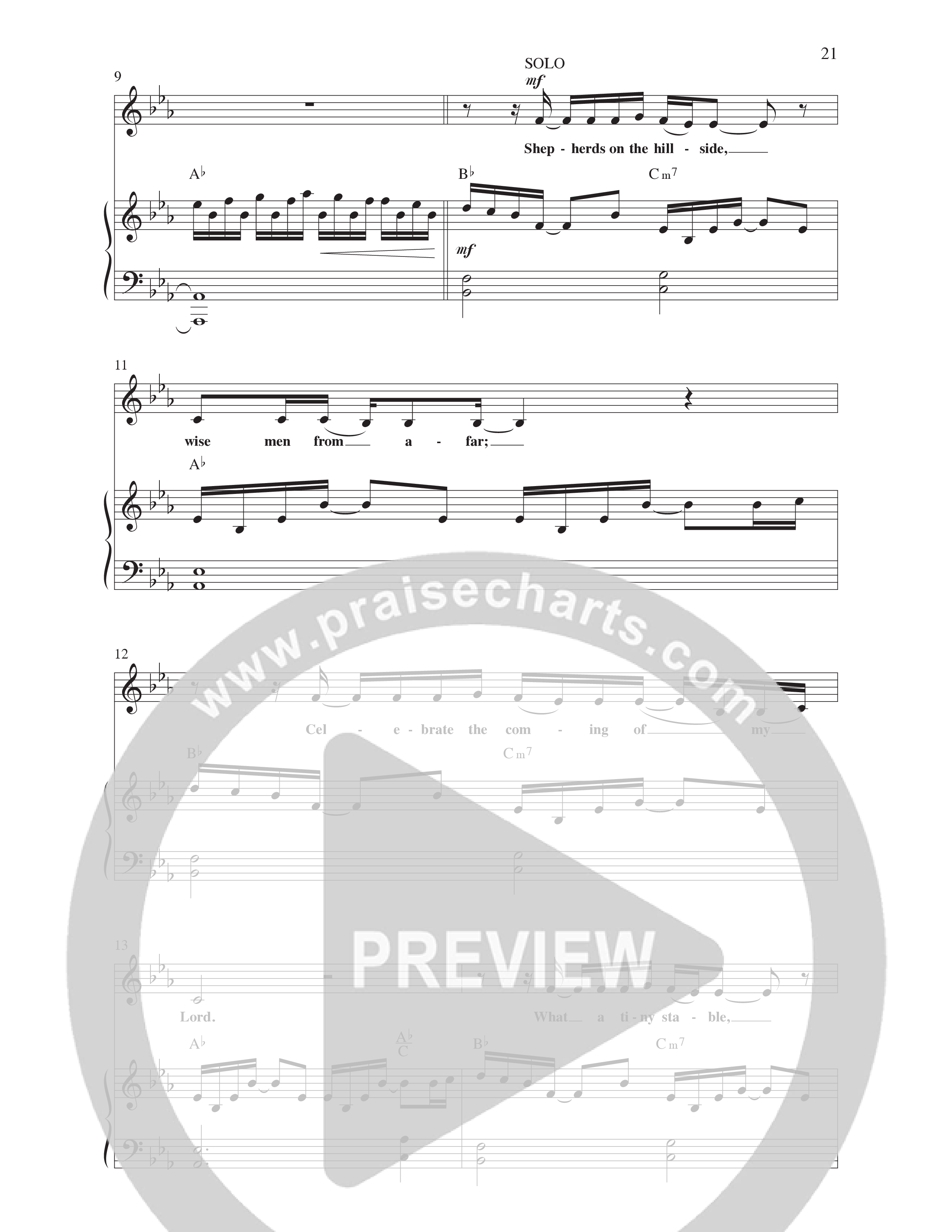 One Noel (8 Song Choral Collection) Song 2 (Piano SATB) (Lillenas Choral / Arr. Christopher Phillips / Orch. Cliff Duren / Orch. Phil Nitz)