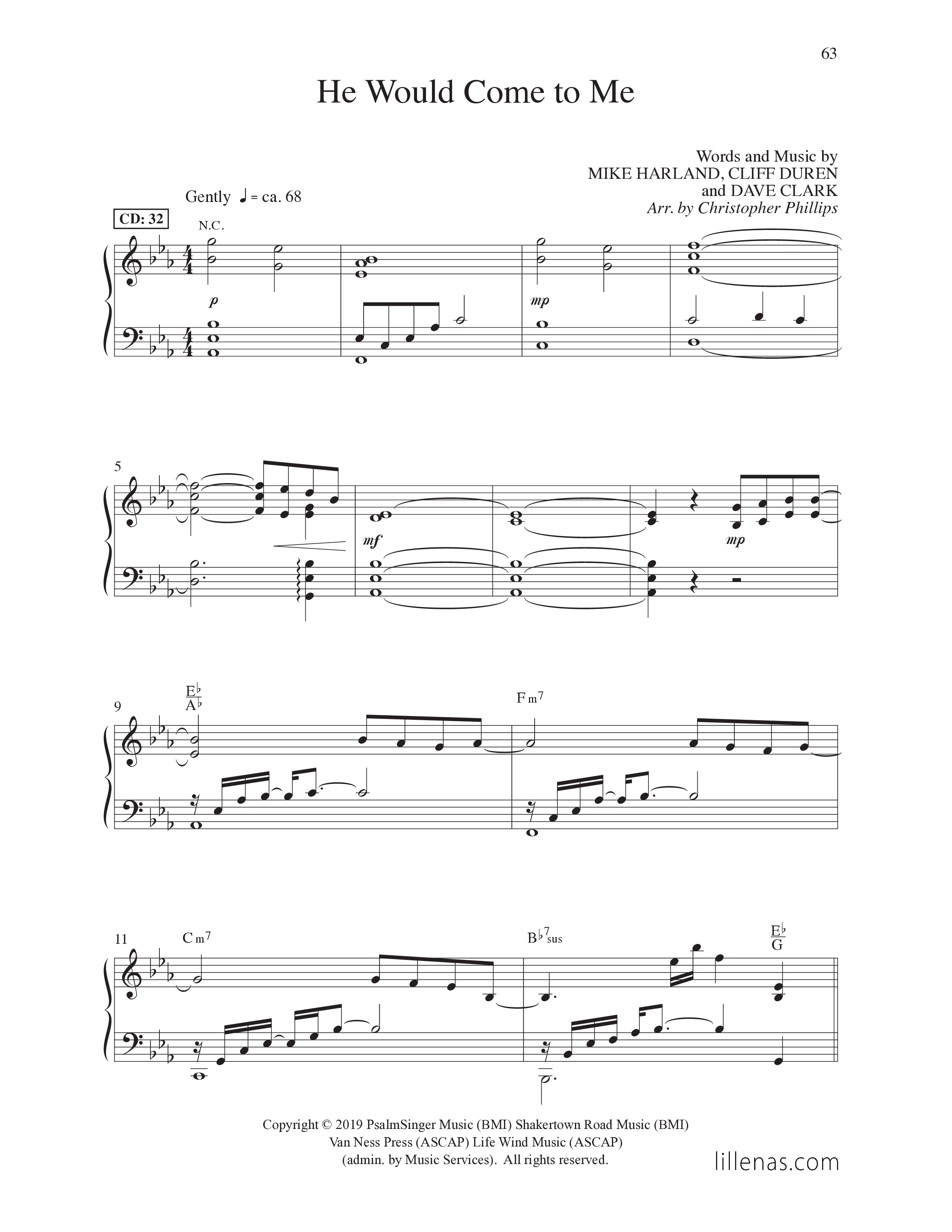 One Noel (8 Song Choral Collection) Song 5 (Piano SATB) (Lillenas Choral / Arr. Christopher Phillips / Orch. Cliff Duren / Orch. Phil Nitz)