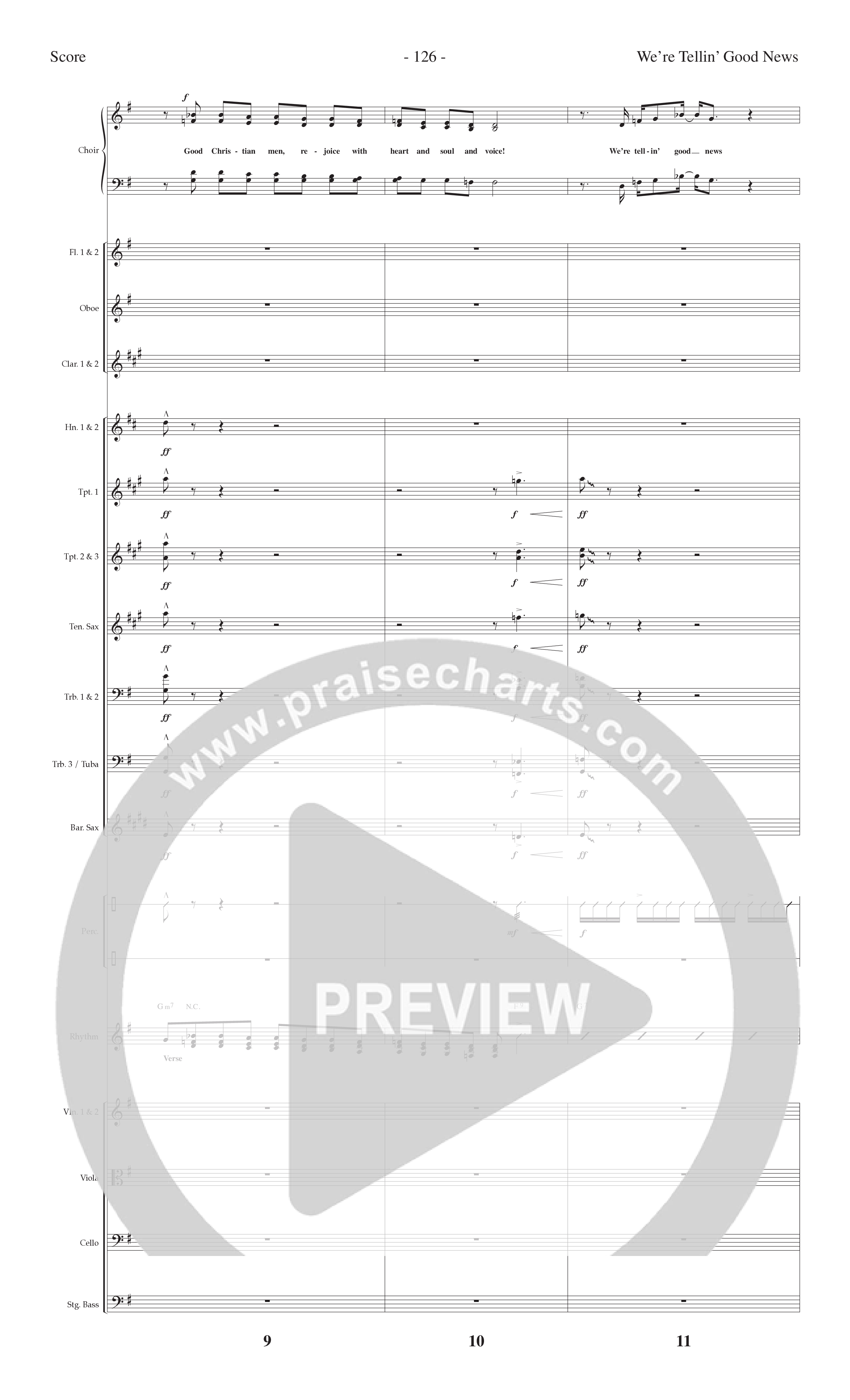 One Noel (8 Song Choral Collection) Song 6 (Orchestration) (Lillenas Choral / Arr. Christopher Phillips / Orch. Cliff Duren / Orch. Phil Nitz)