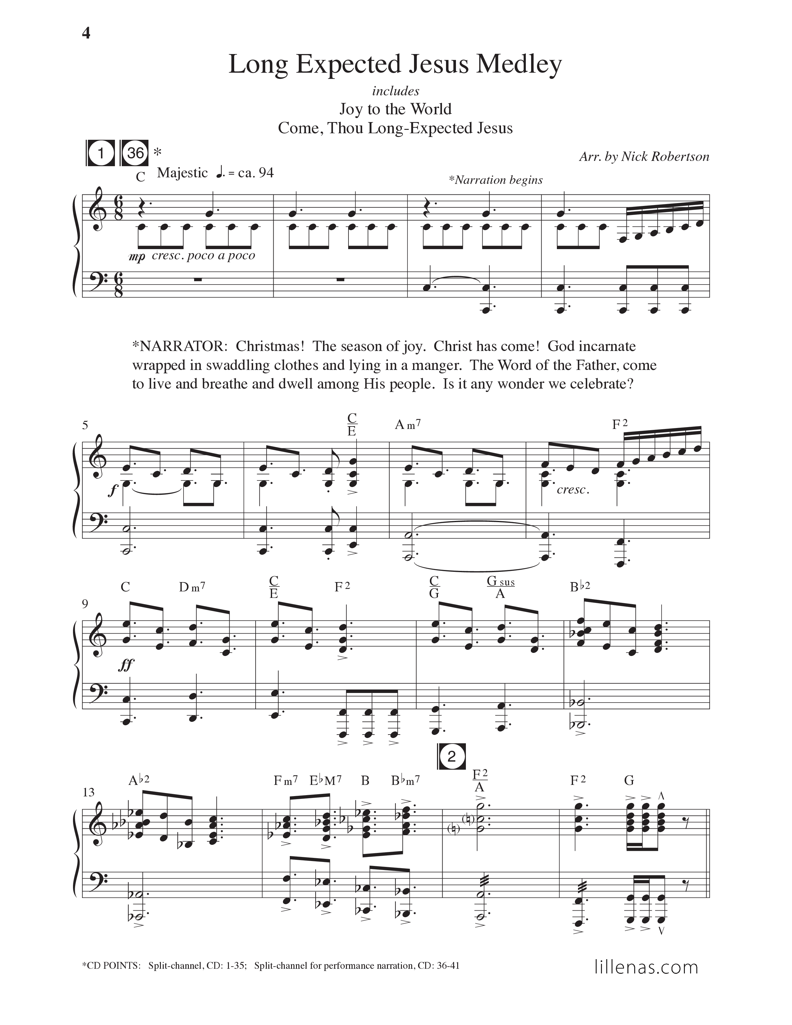 The Thrill Of Hope (6 Song Choral Collection) Choral Book (Lillenas Choral / Arr. Nick Robertson)