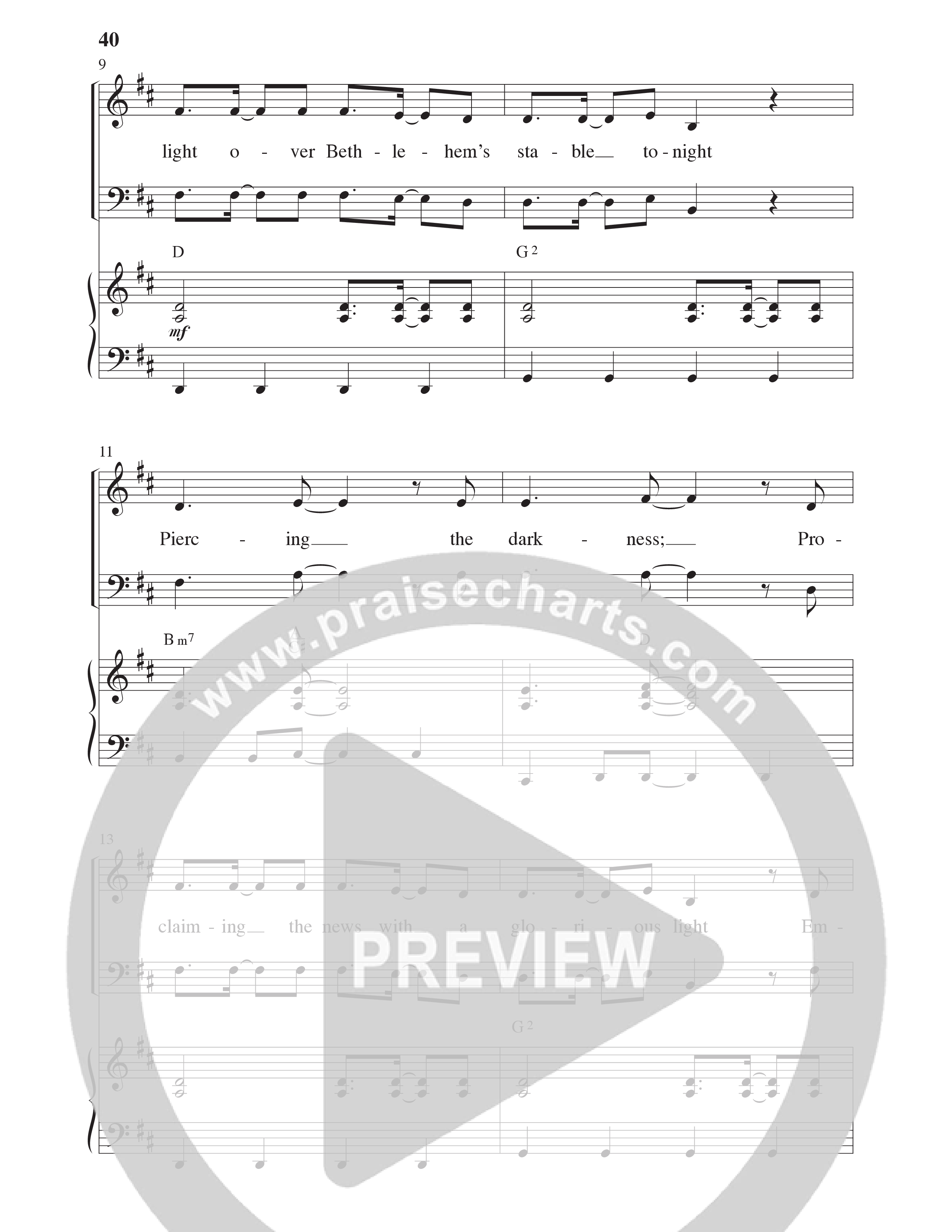 The Thrill Of Hope (6 Song Choral Collection) Song 4 (Piano SATB) (Lillenas Choral / Arr. Nick Robertson)