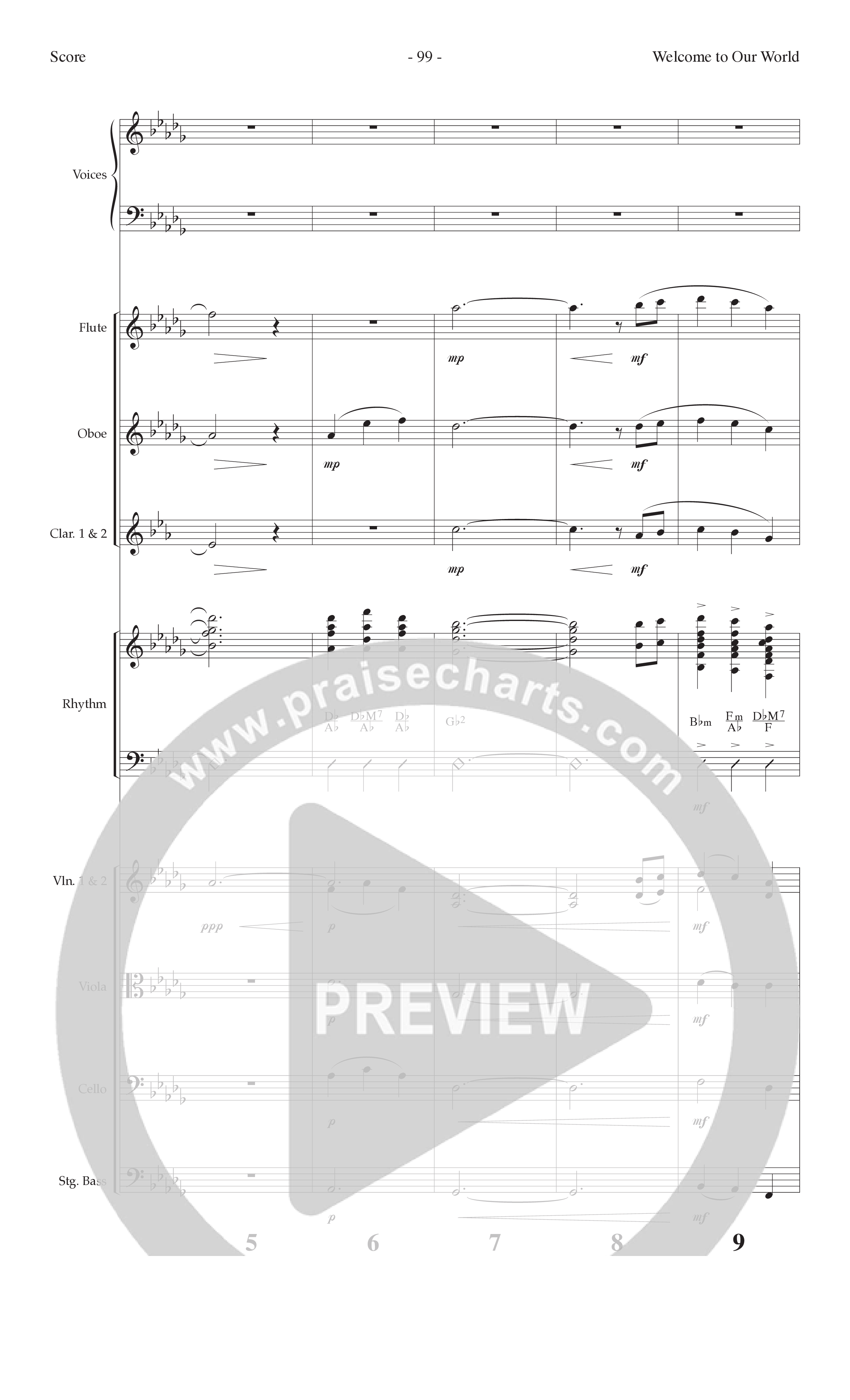 The Thrill Of Hope (6 Song Choral Collection) Song 5 (Orchestration) (Lillenas Choral / Arr. Nick Robertson)
