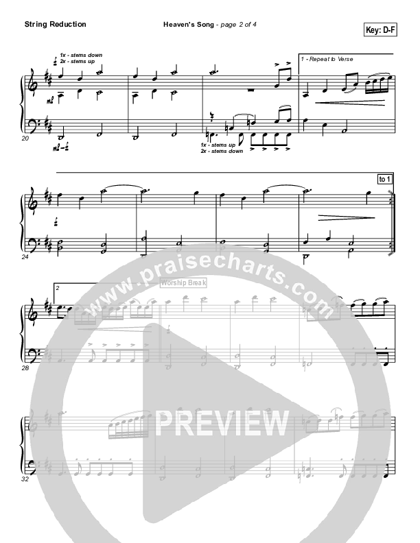 Heaven's Song Synth Strings (Gateway Worship)