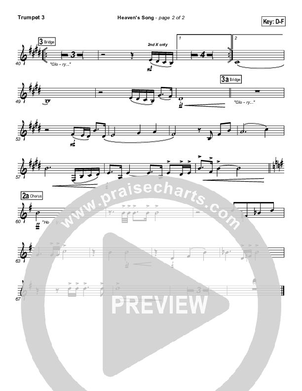 Heaven's Song Trumpet 3 (Gateway Worship)