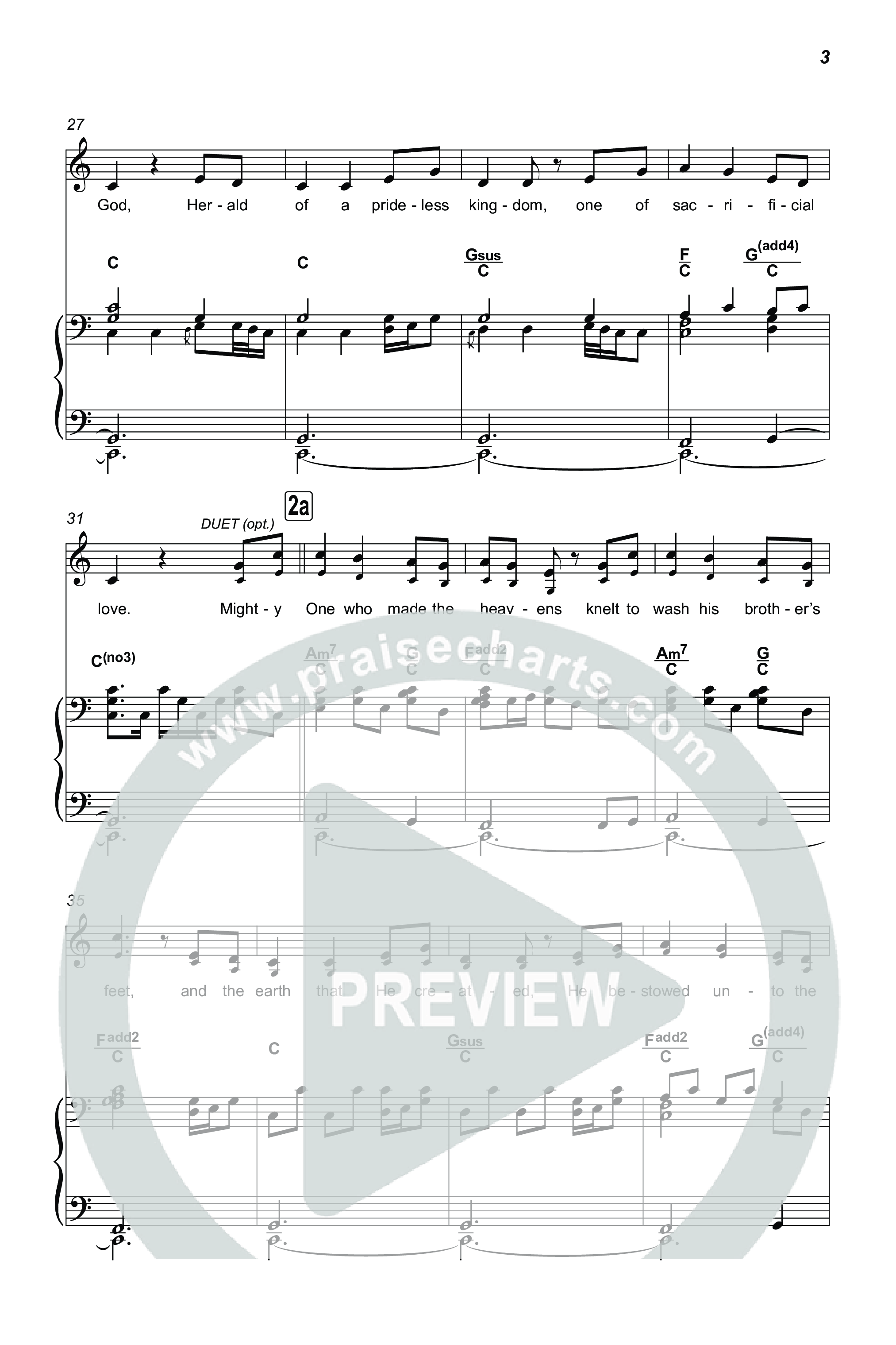 A Christmas Hymn (Sing It Now) Octavo (SATB & Pno) (Rend Collective / Arr. Luke Gambill)