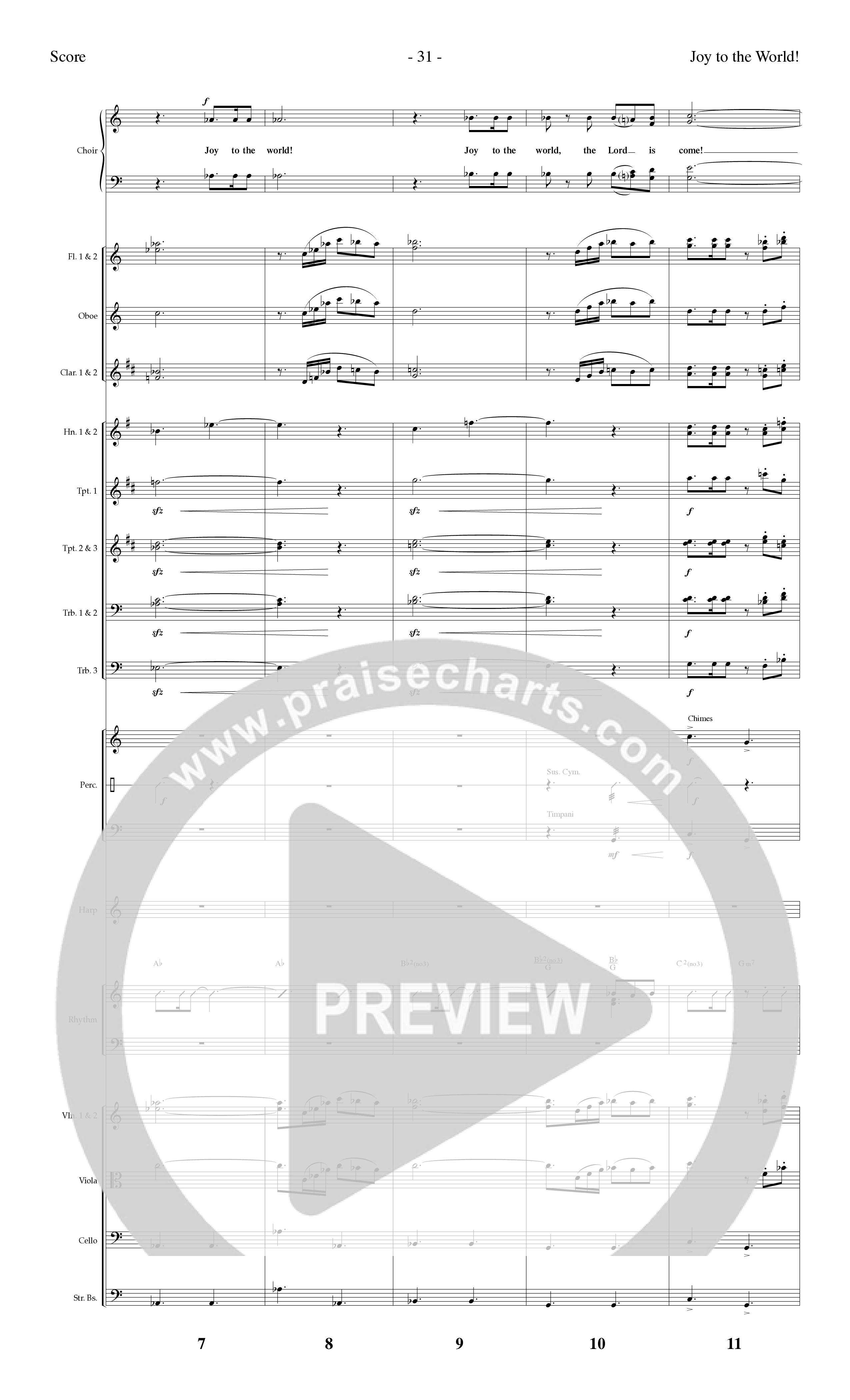 Celebrate The Joy And Wonder (8 Song Choral Collection) Song 3 (Orchestration) (Word Music Choral)