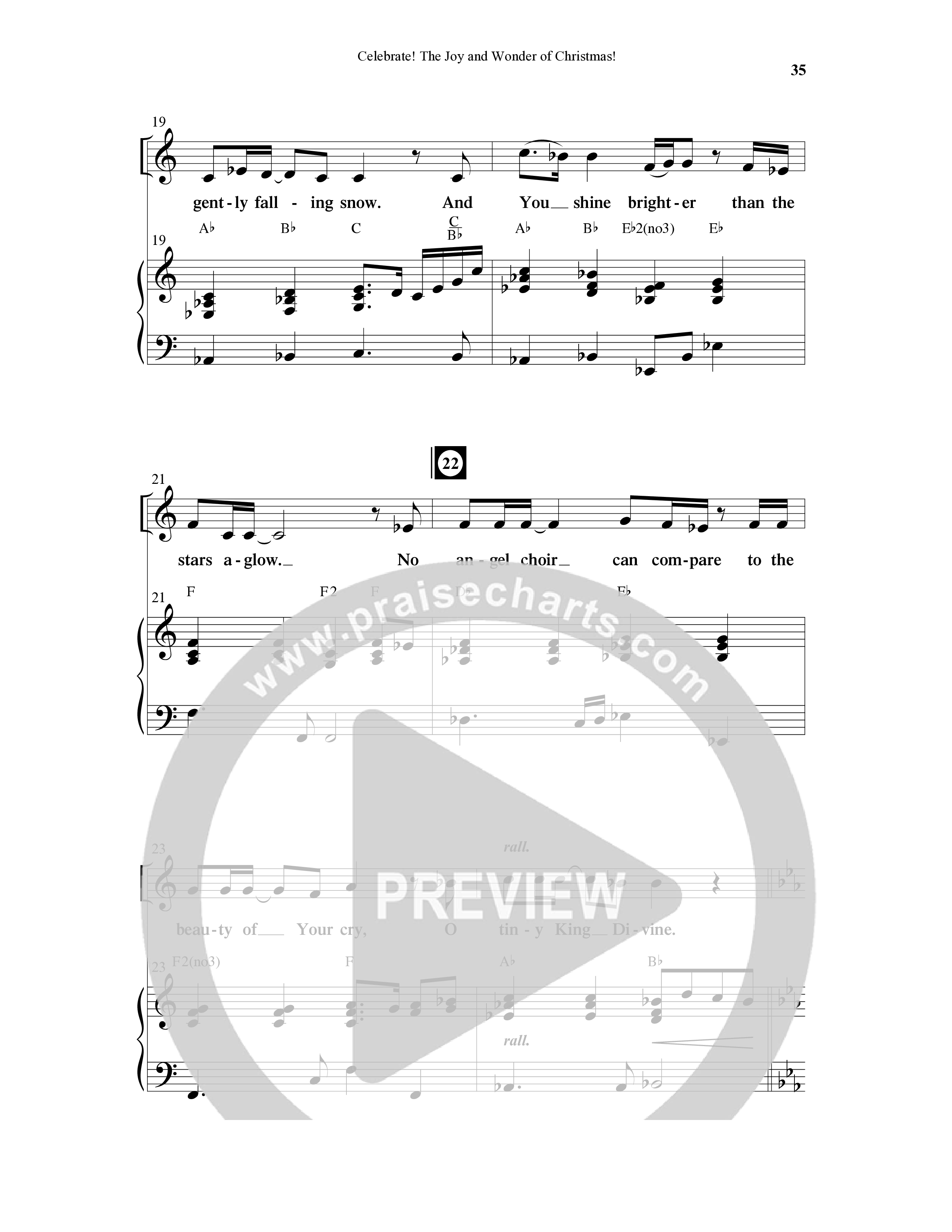 Celebrate The Joy And Wonder (8 Song Choral Collection) Song 4 (Piano SATB) (Word Music Choral)