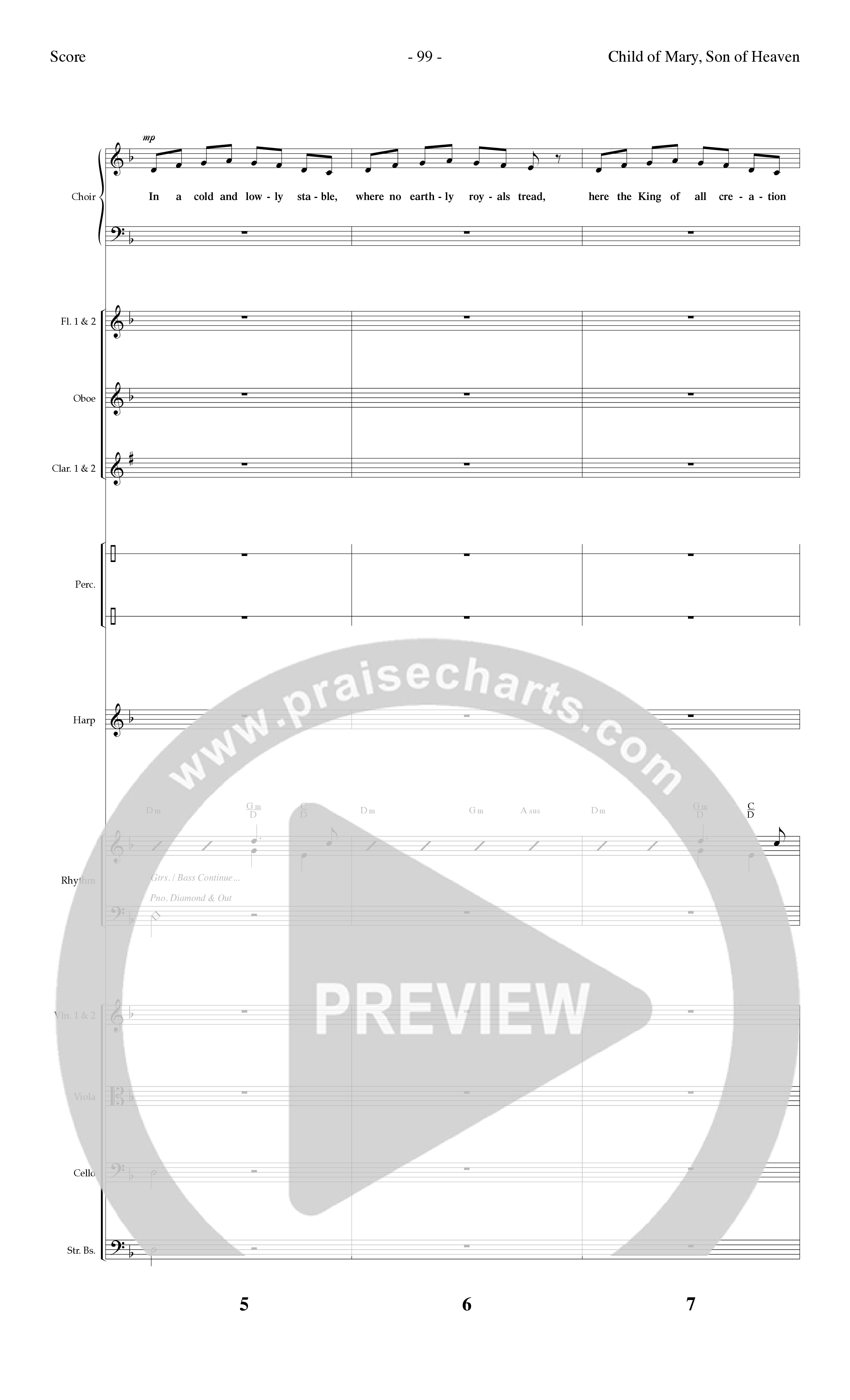 Celebrate The Joy And Wonder (8 Song Choral Collection) Song 7 (Orchestration) (Word Music Choral)