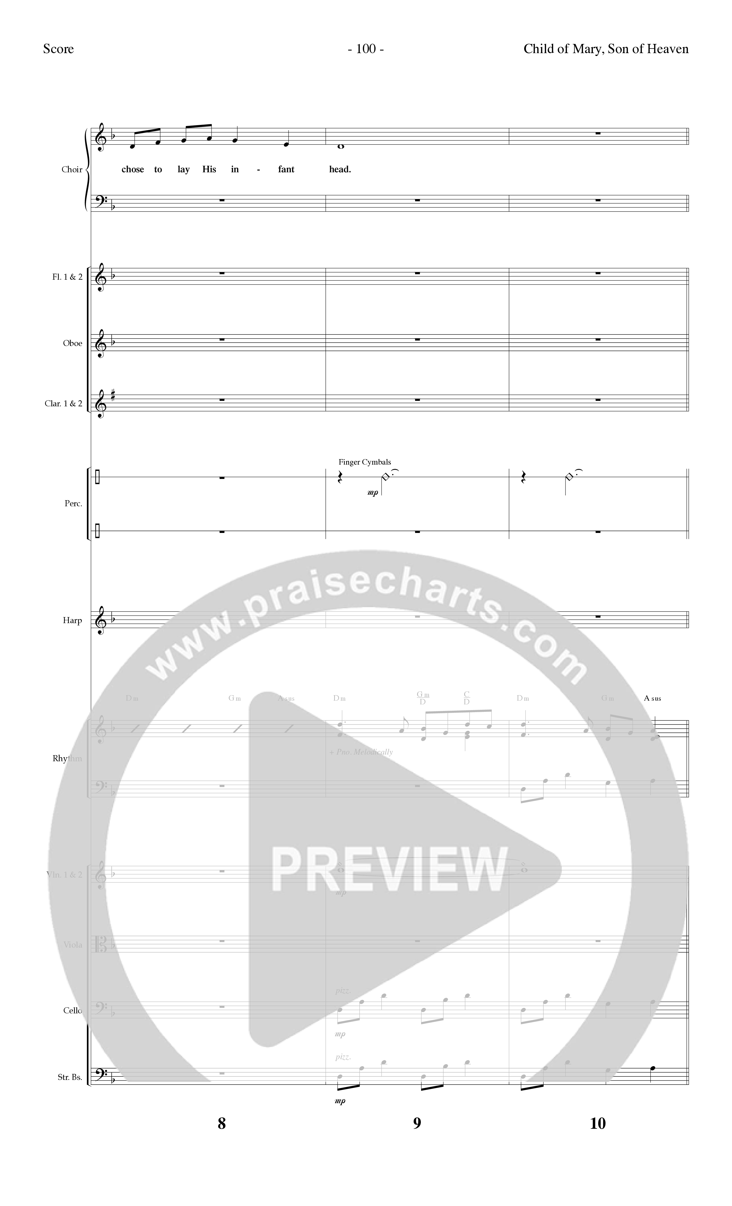 Celebrate The Joy And Wonder (8 Song Choral Collection) Song 7 (Orchestration) (Word Music Choral)