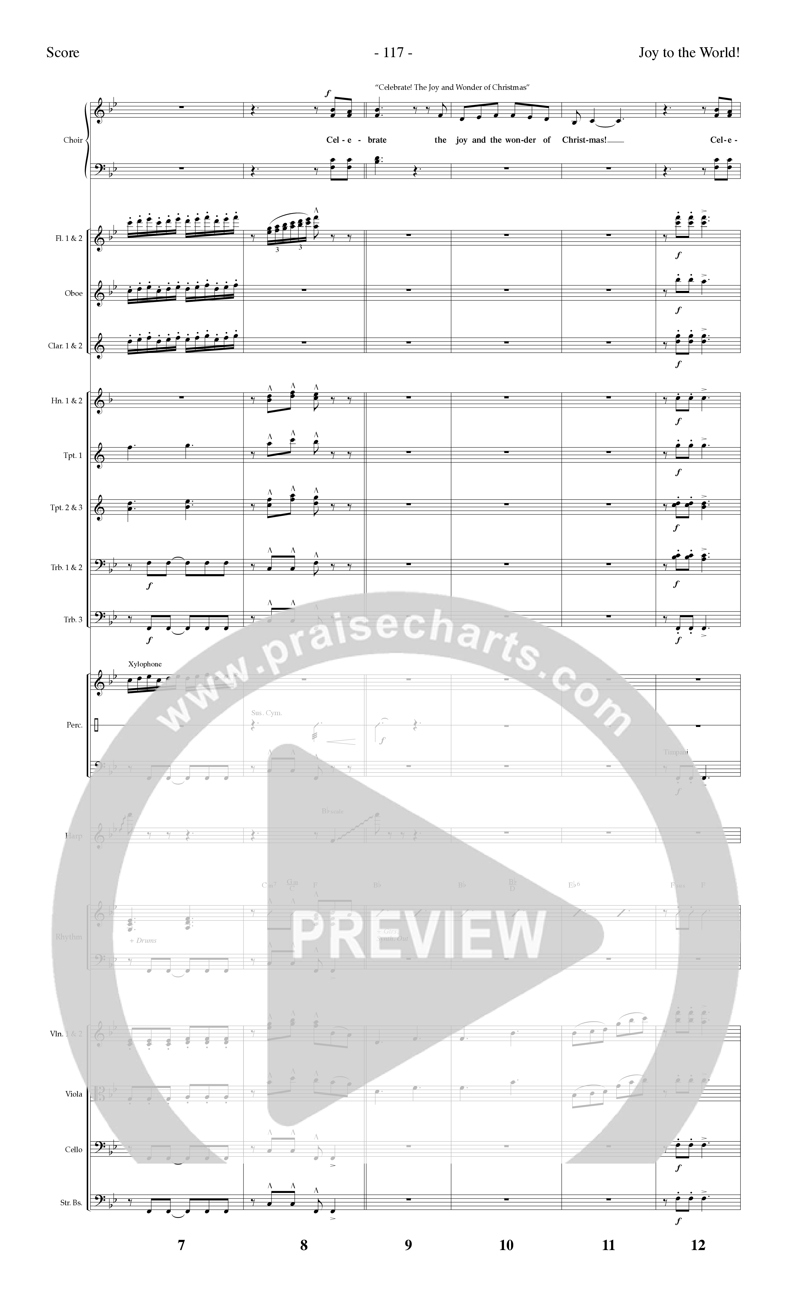 Celebrate The Joy And Wonder (8 Song Choral Collection) Song 8 (Orchestration) (Word Music Choral)