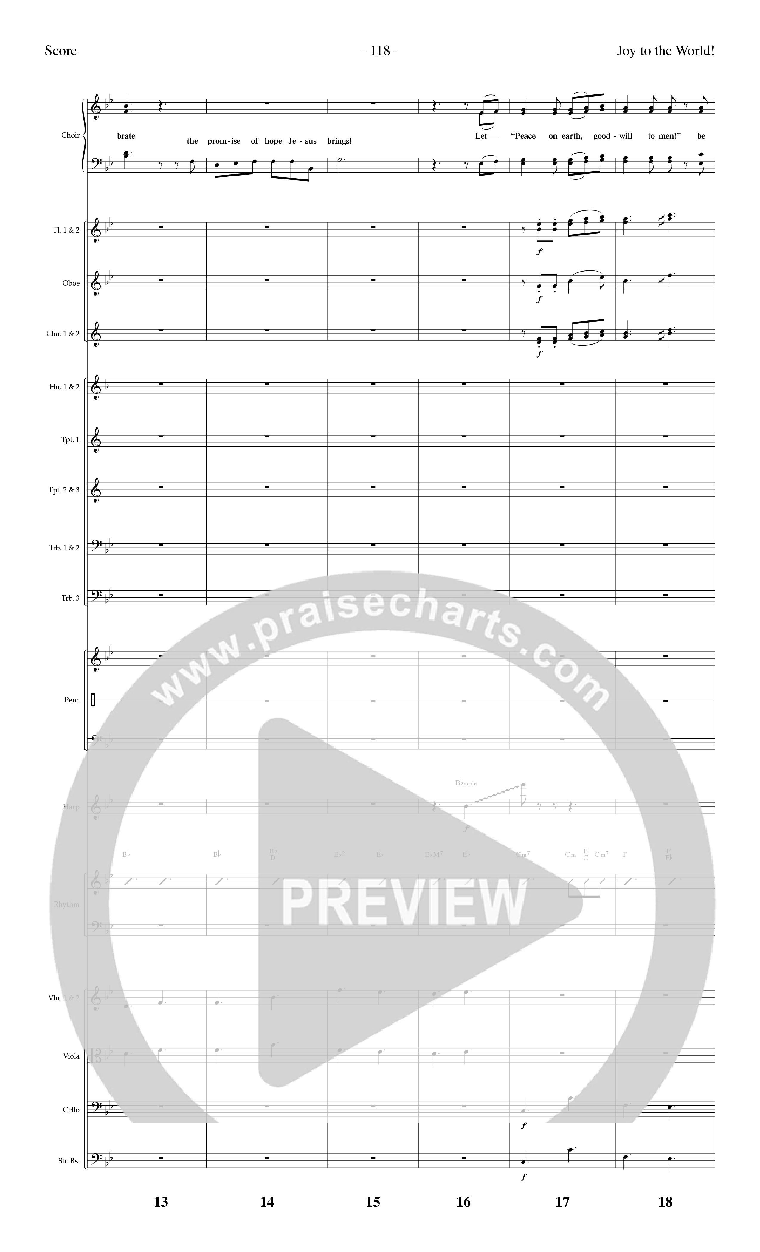 Celebrate The Joy And Wonder (8 Song Choral Collection) Song 8 (Orchestration) (Word Music Choral)
