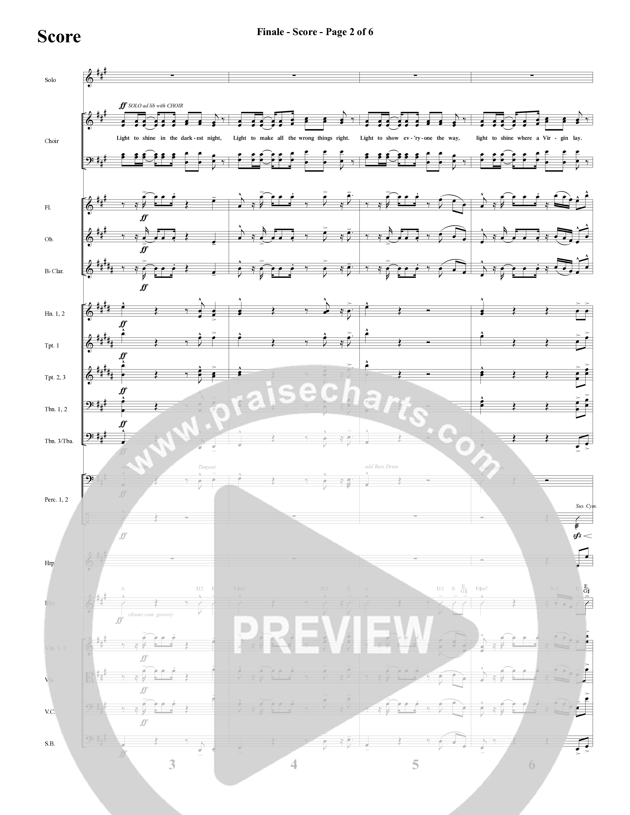 Changed By A Baby Boy (12 Song Choral Collection) Song 12 (Orchestration) (Word Music Choral / Arr. Lari Goss)
