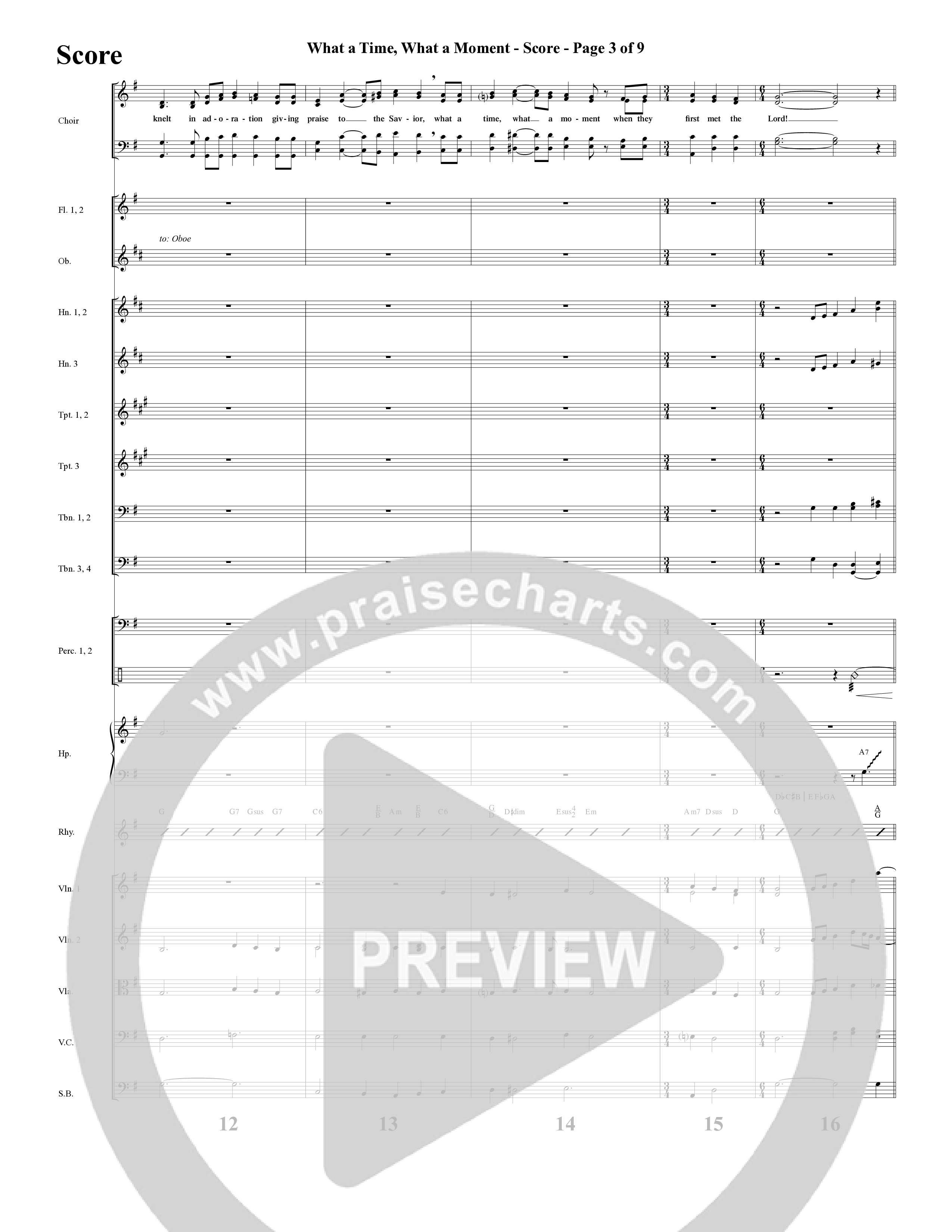 Changed By A Baby Boy (12 Song Choral Collection) Song 8 (Orchestration) (Word Music Choral / Arr. Lari Goss)