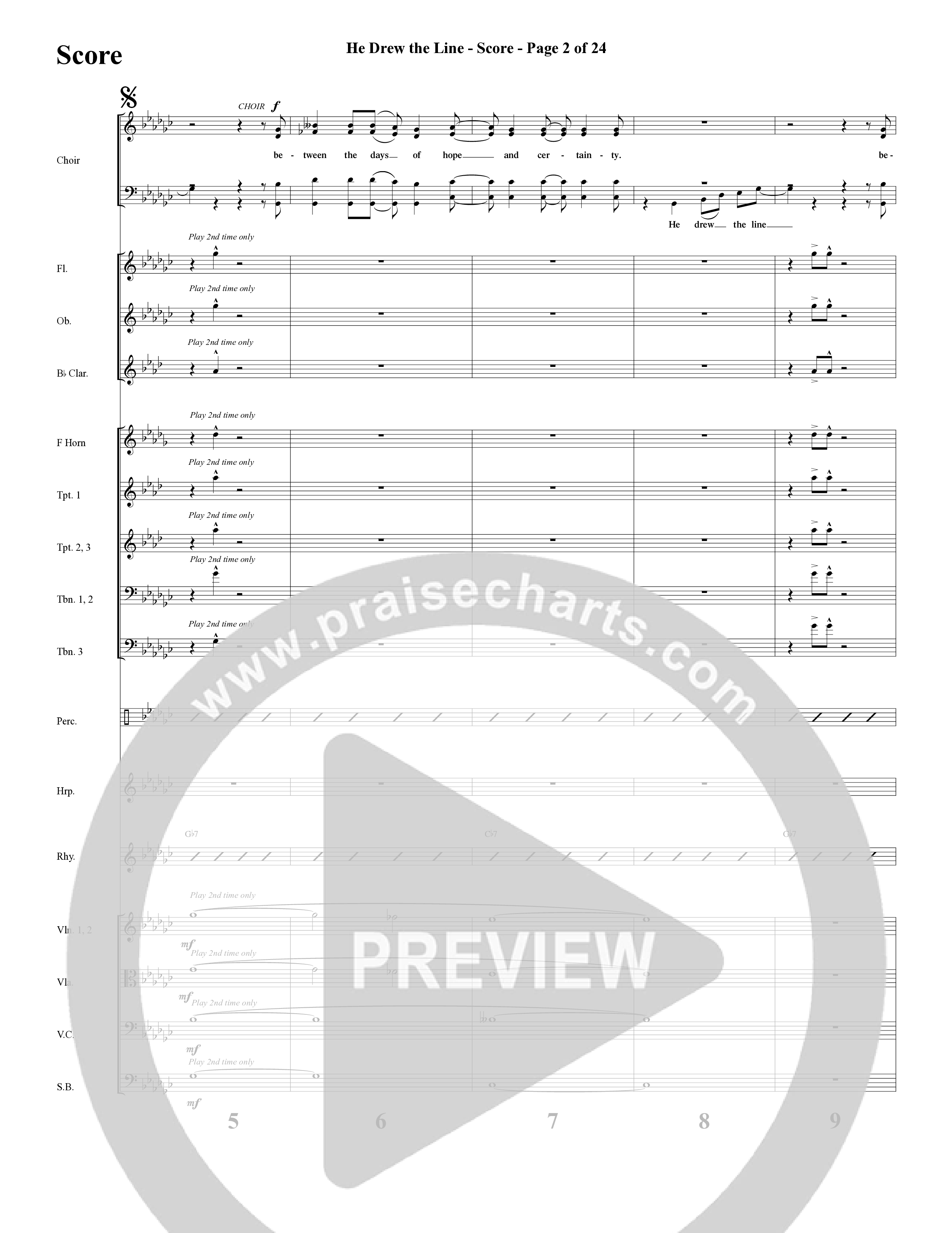 Changed By A Baby Boy (12 Song Choral Collection) Song 9 (Orchestration) (Word Music Choral / Arr. Lari Goss)