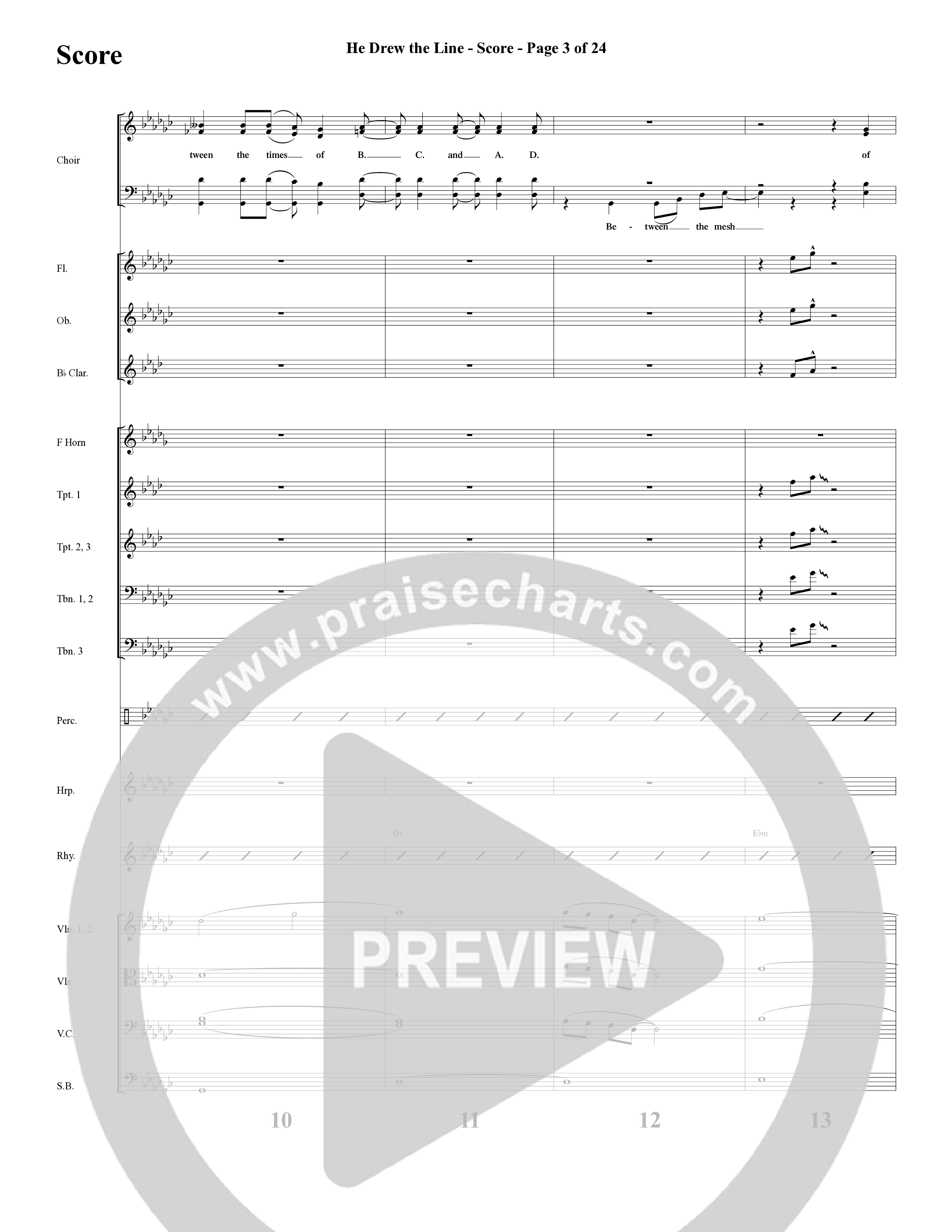 Changed By A Baby Boy (12 Song Choral Collection) Song 9 (Orchestration) (Word Music Choral / Arr. Lari Goss)