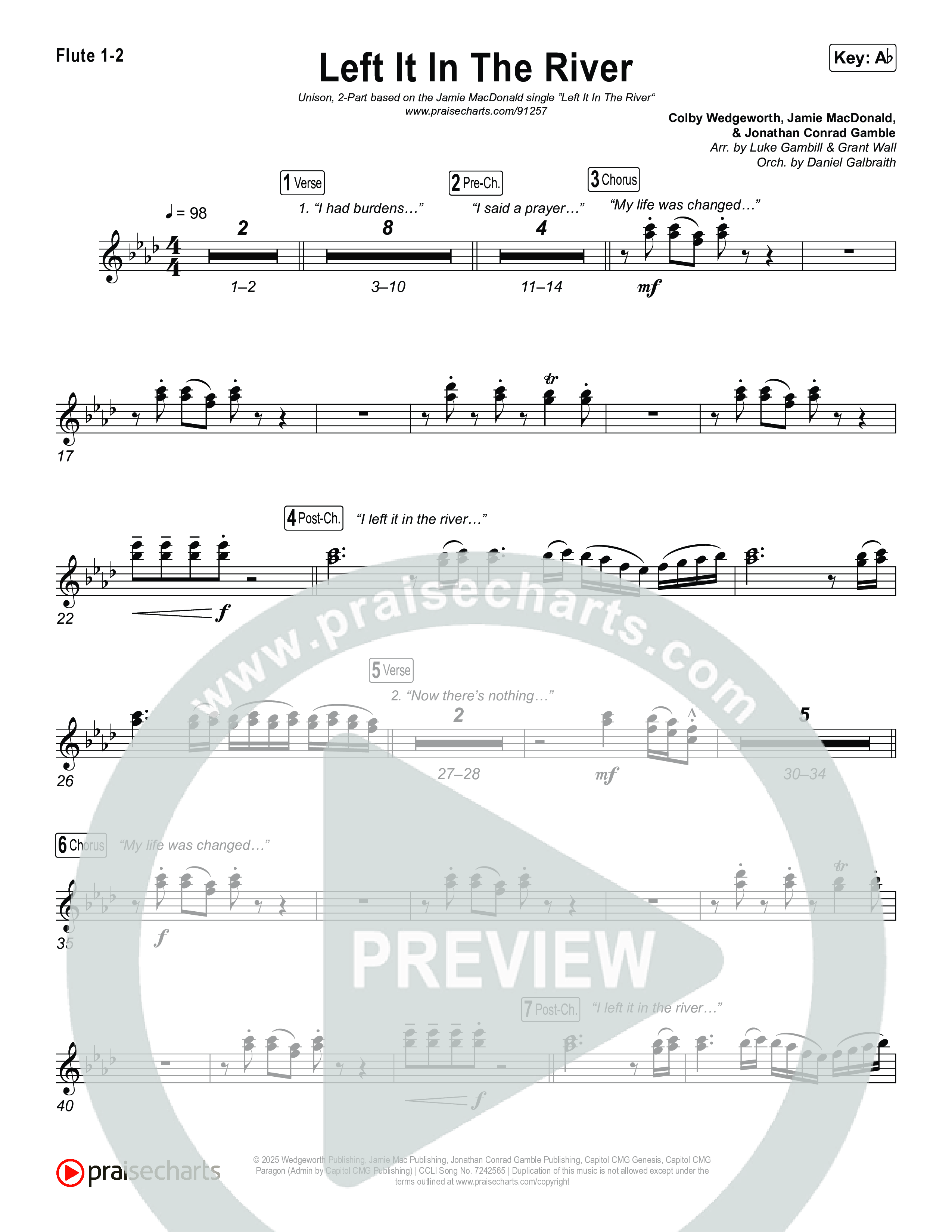 Left It In The River (Unison/2-Part) Wind Pack (Jamie MacDonald / Arr. Luke Gambill)
