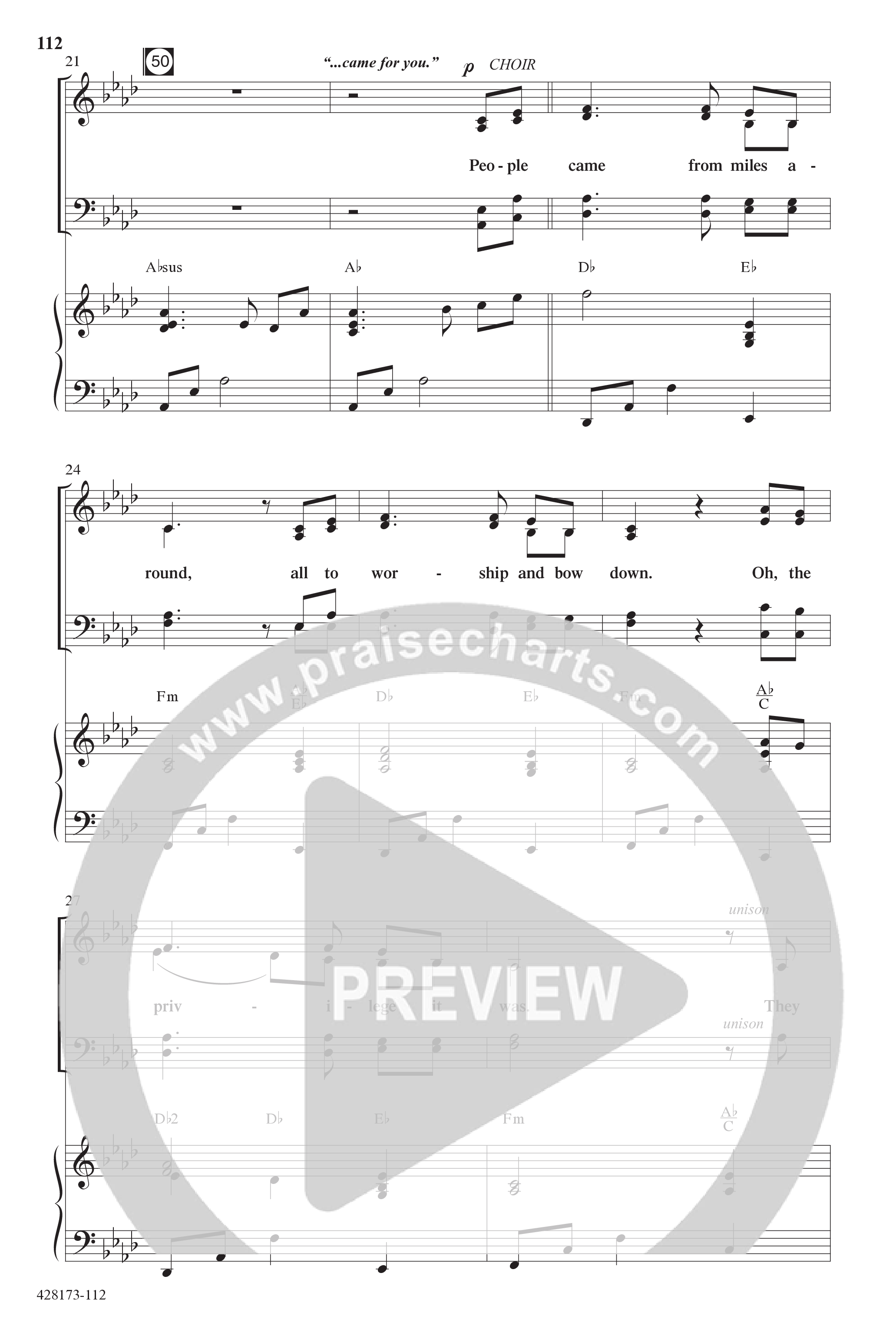 Child Of Wonder (10 Song Choral Collection) Song 10 (Piano SATB) (Word Music Choral / Arr. Lari Goss)