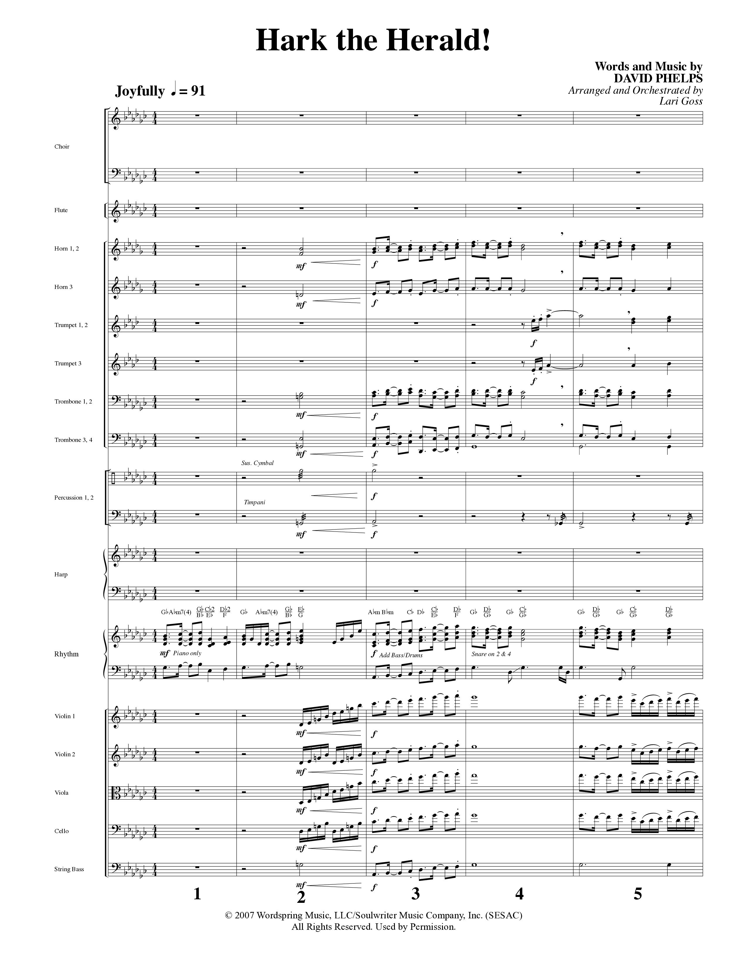 Child Of Wonder (10 Song Choral Collection) Orchestrations (SATB) (Word Music Choral / Arr. Lari Goss)