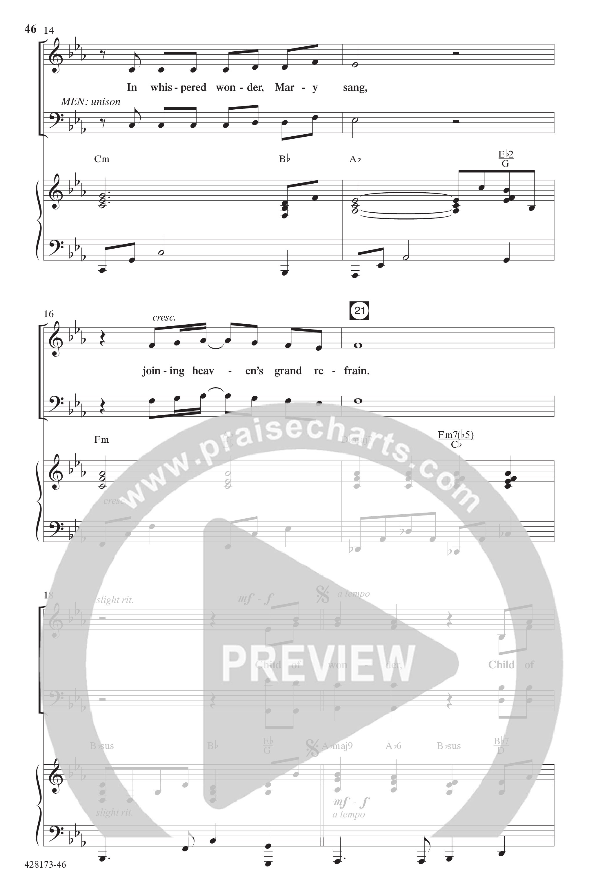 Child Of Wonder (10 Song Choral Collection) Song 4 (Piano SATB) (Word Music Choral / Arr. Lari Goss)