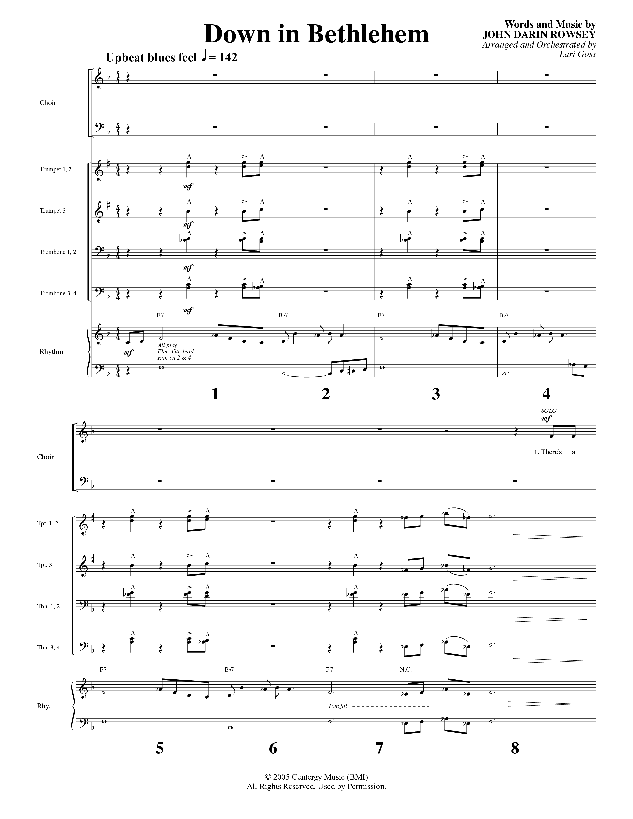 Child Of Wonder (10 Song Choral Collection) Song 5 (Orchestration) (Word Music Choral / Arr. Lari Goss)