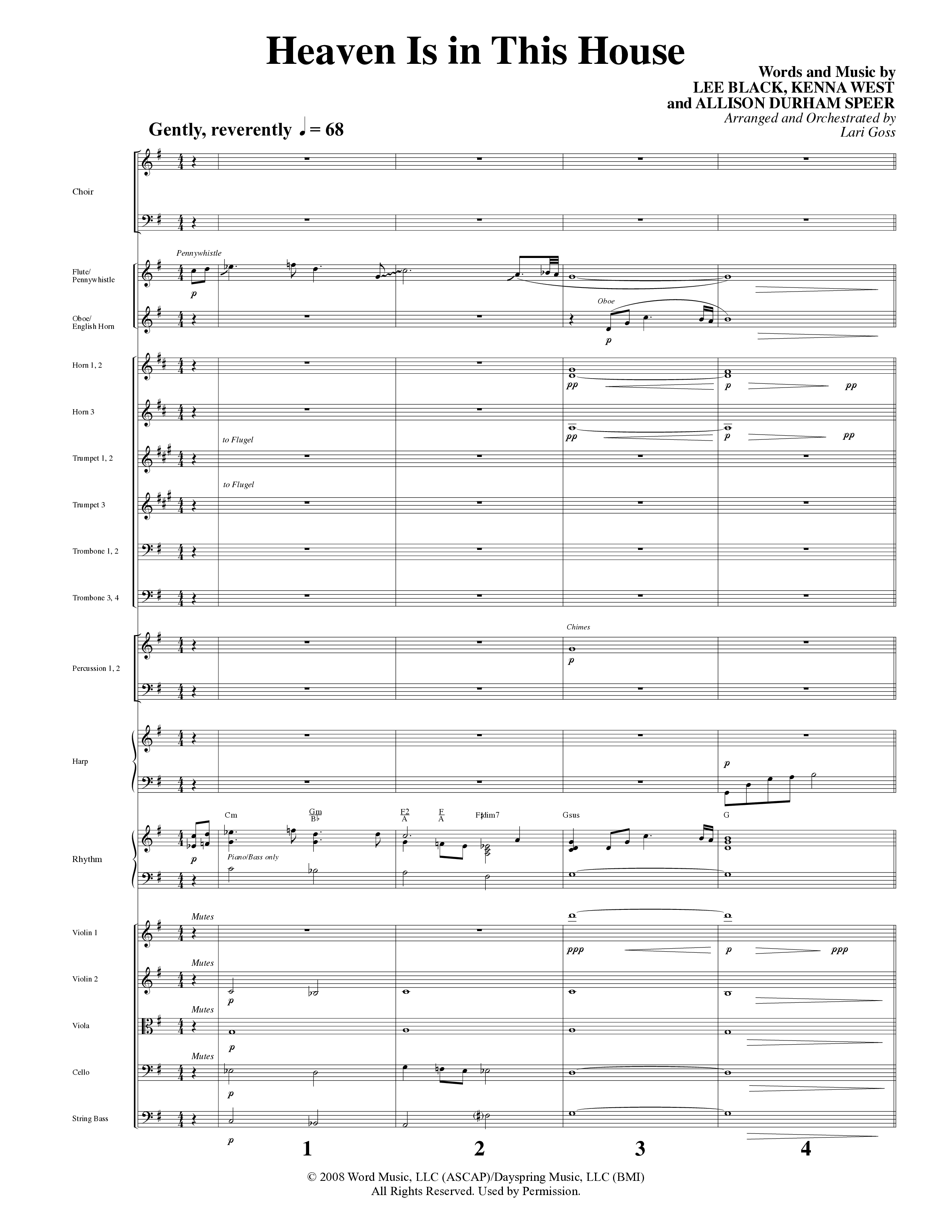 Child Of Wonder (10 Song Choral Collection) Song 7 (Orchestration) (Word Music Choral / Arr. Lari Goss)