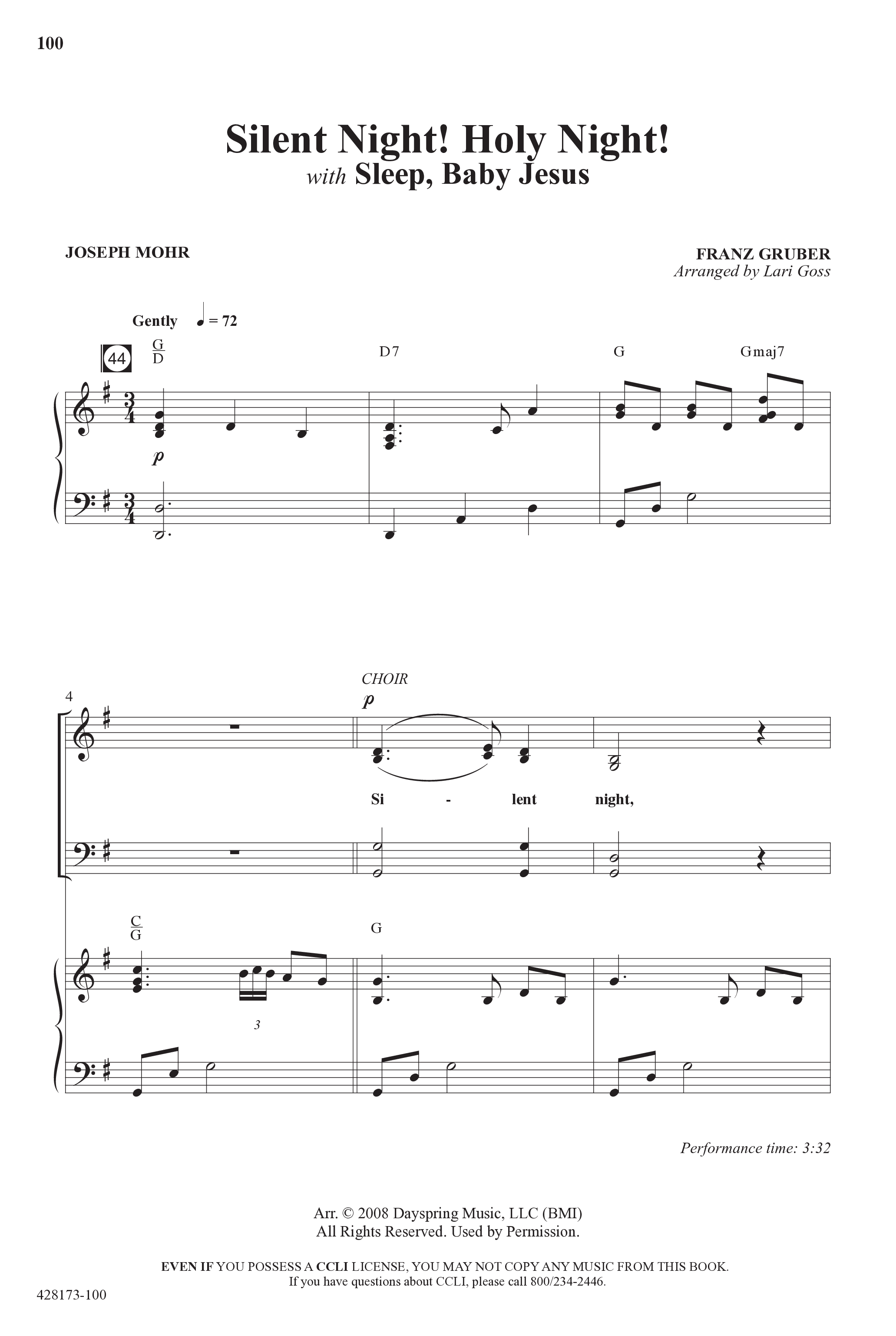 Child Of Wonder (10 Song Choral Collection) Song 9 (Piano SATB) (Word Music Choral / Arr. Lari Goss)