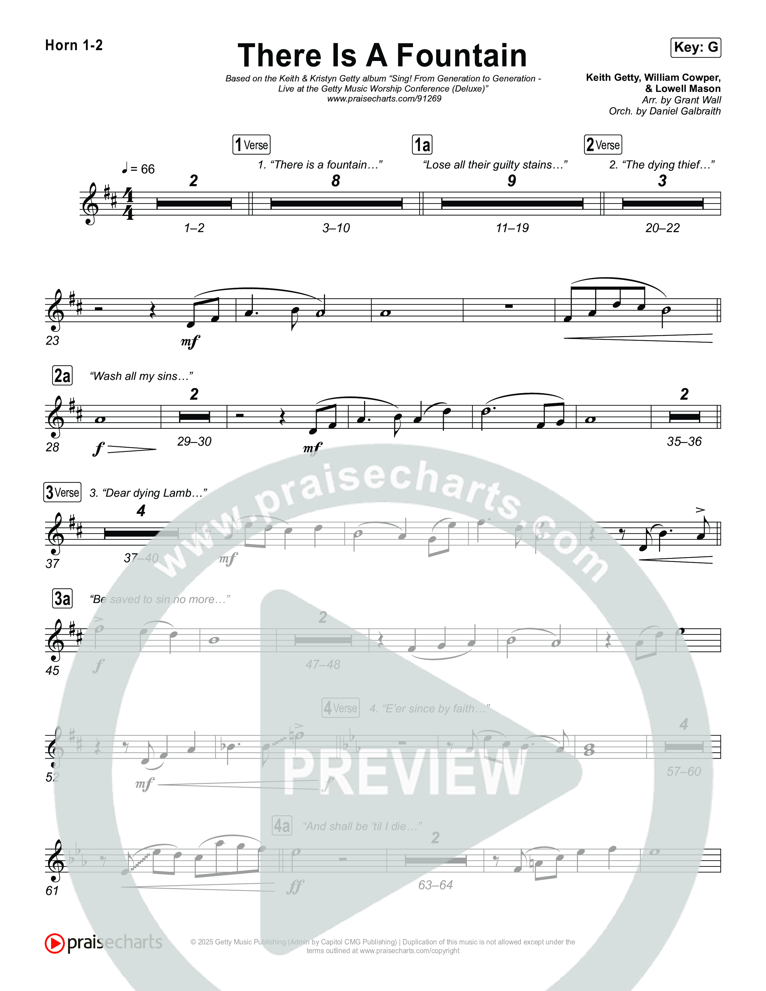 There Is A Fountain Brass Pack (Keith & Kristyn Getty)