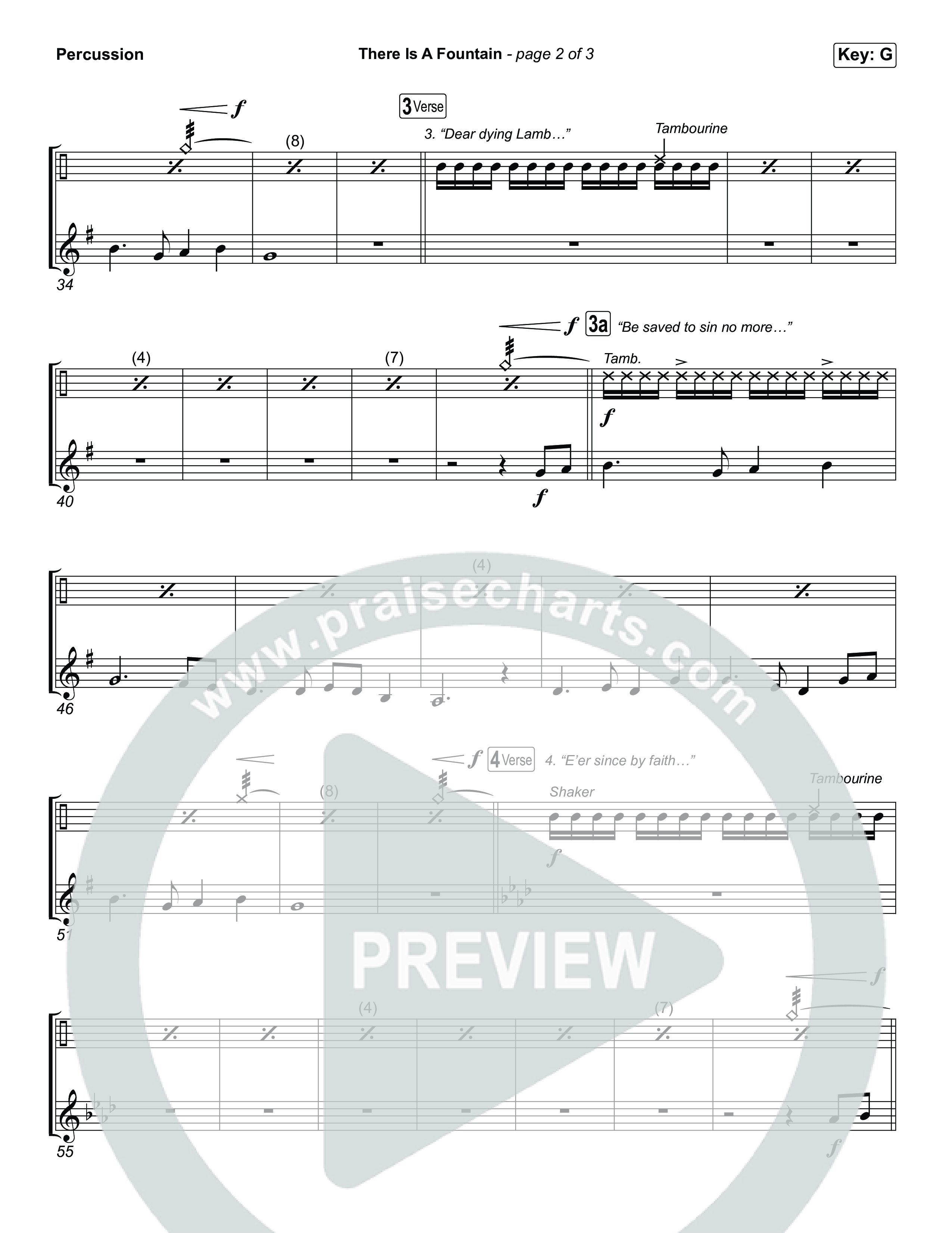 There Is A Fountain Percussion (Keith & Kristyn Getty)