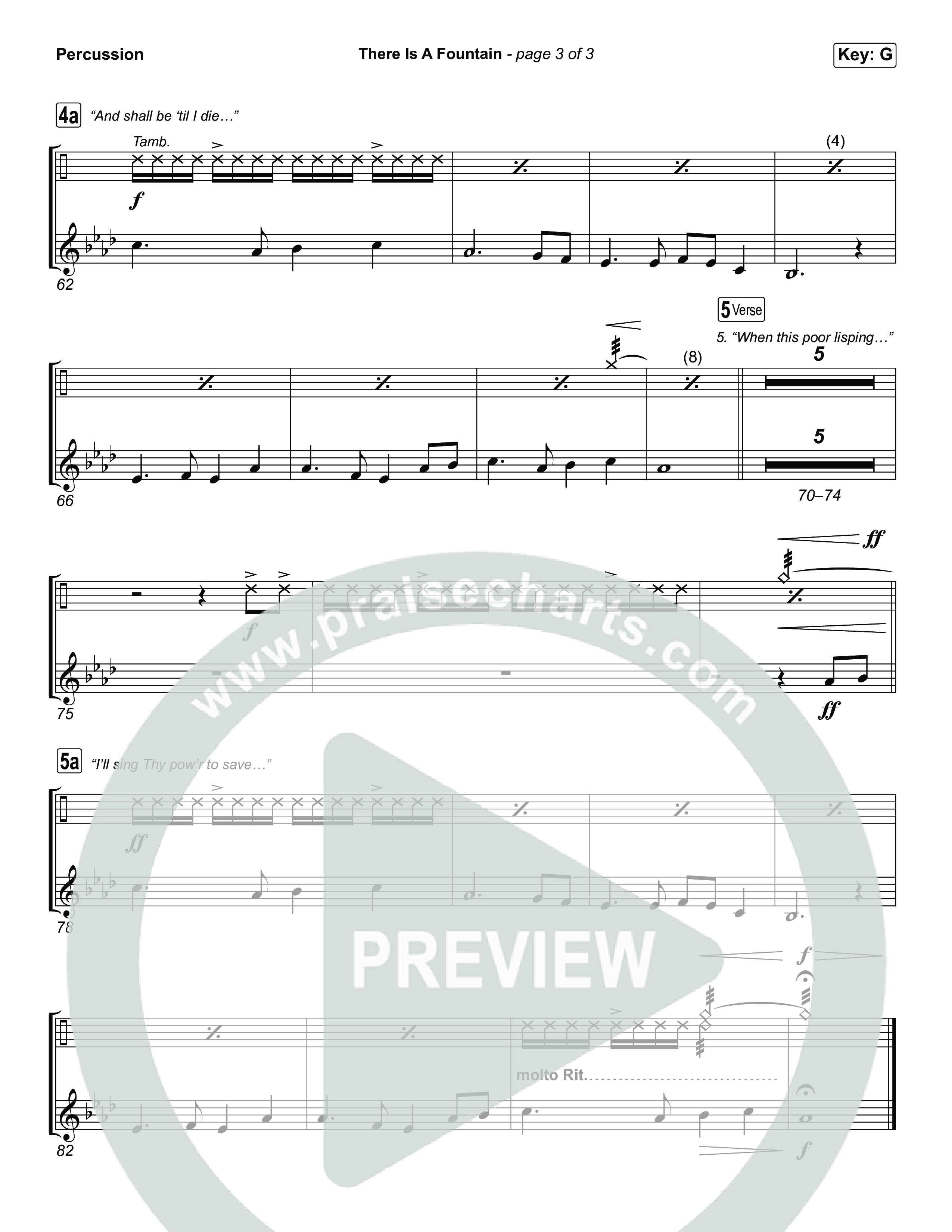 There Is A Fountain Percussion (Keith & Kristyn Getty)