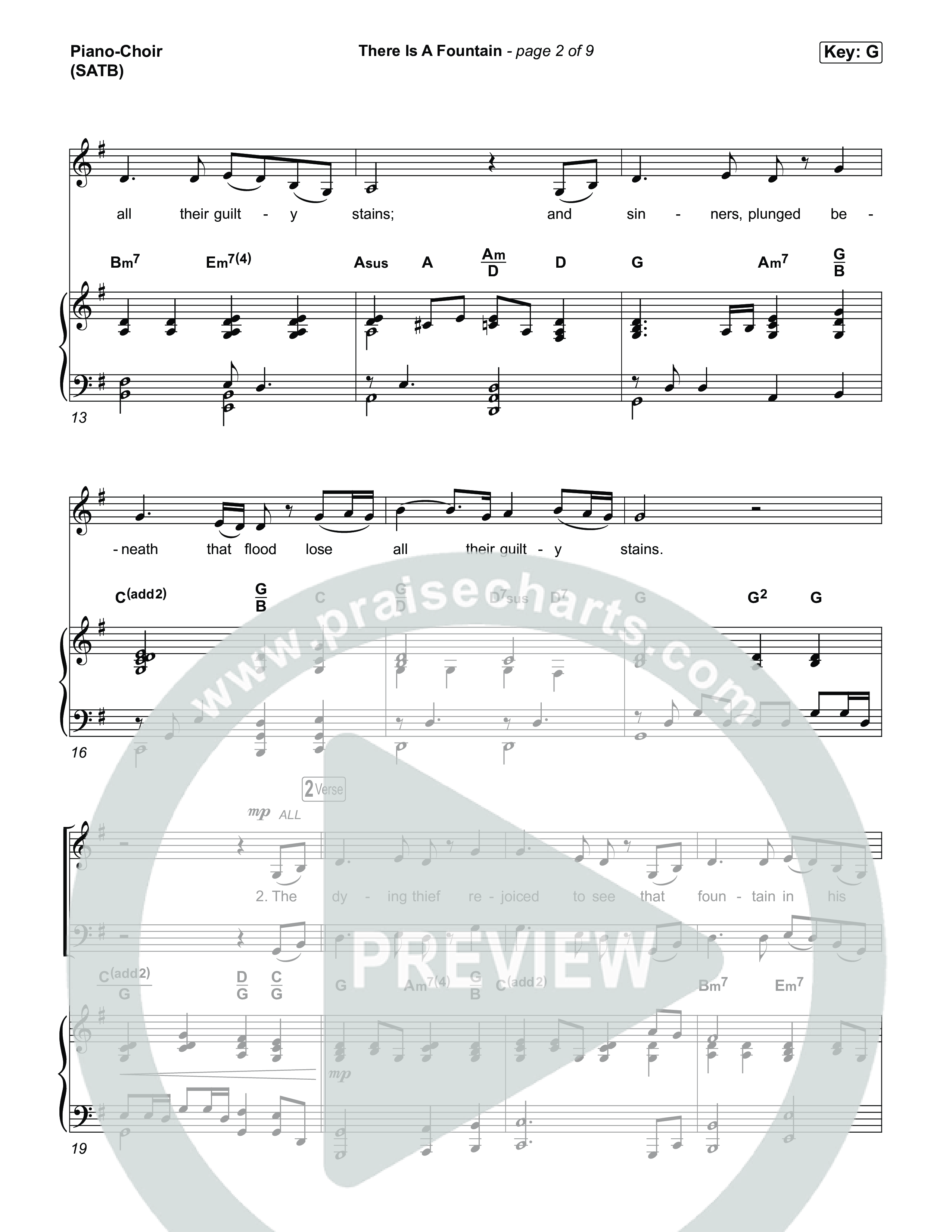 There Is A Fountain Piano/Vocal Pack (Keith & Kristyn Getty)