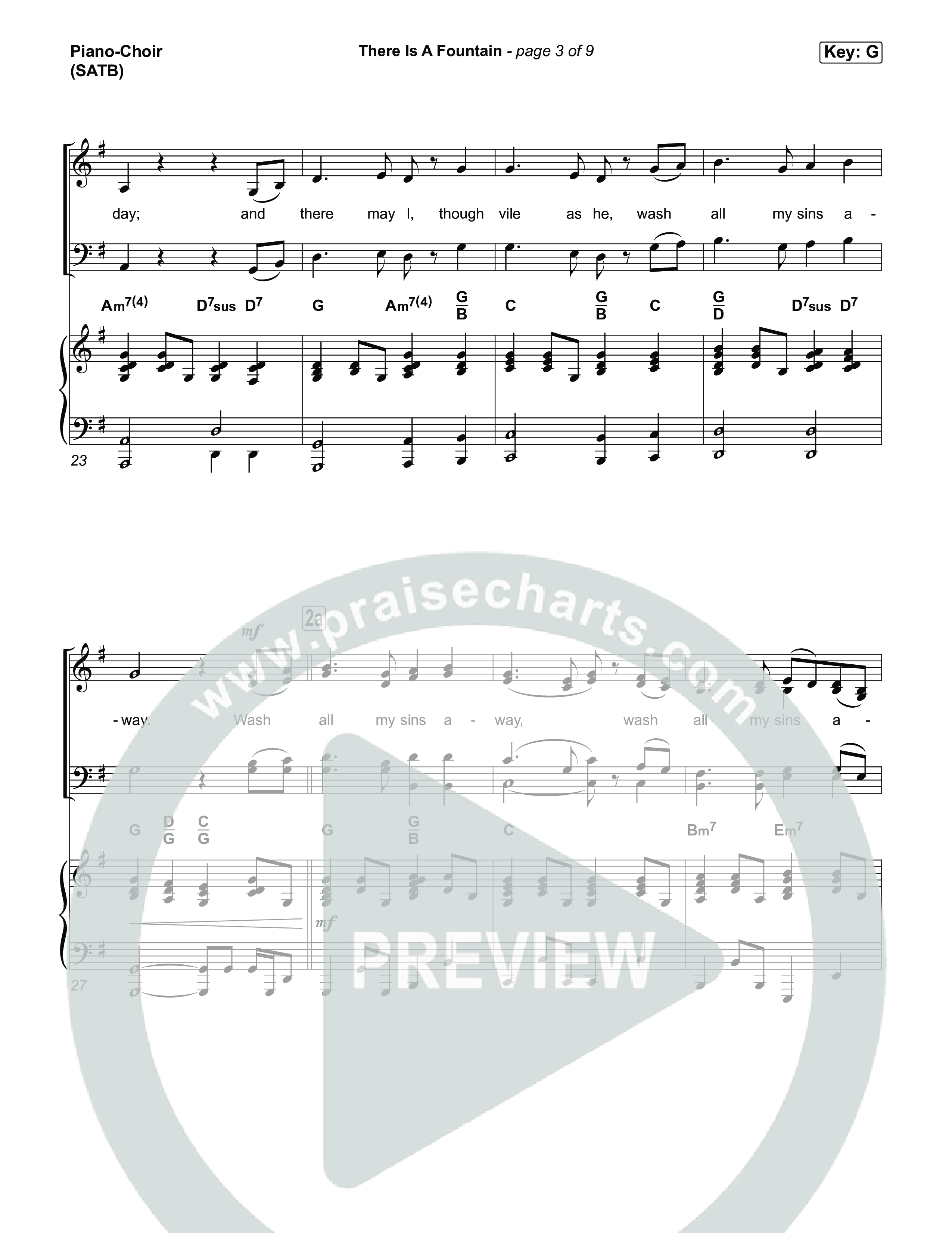 There Is A Fountain Piano/Vocal Pack (Keith & Kristyn Getty)