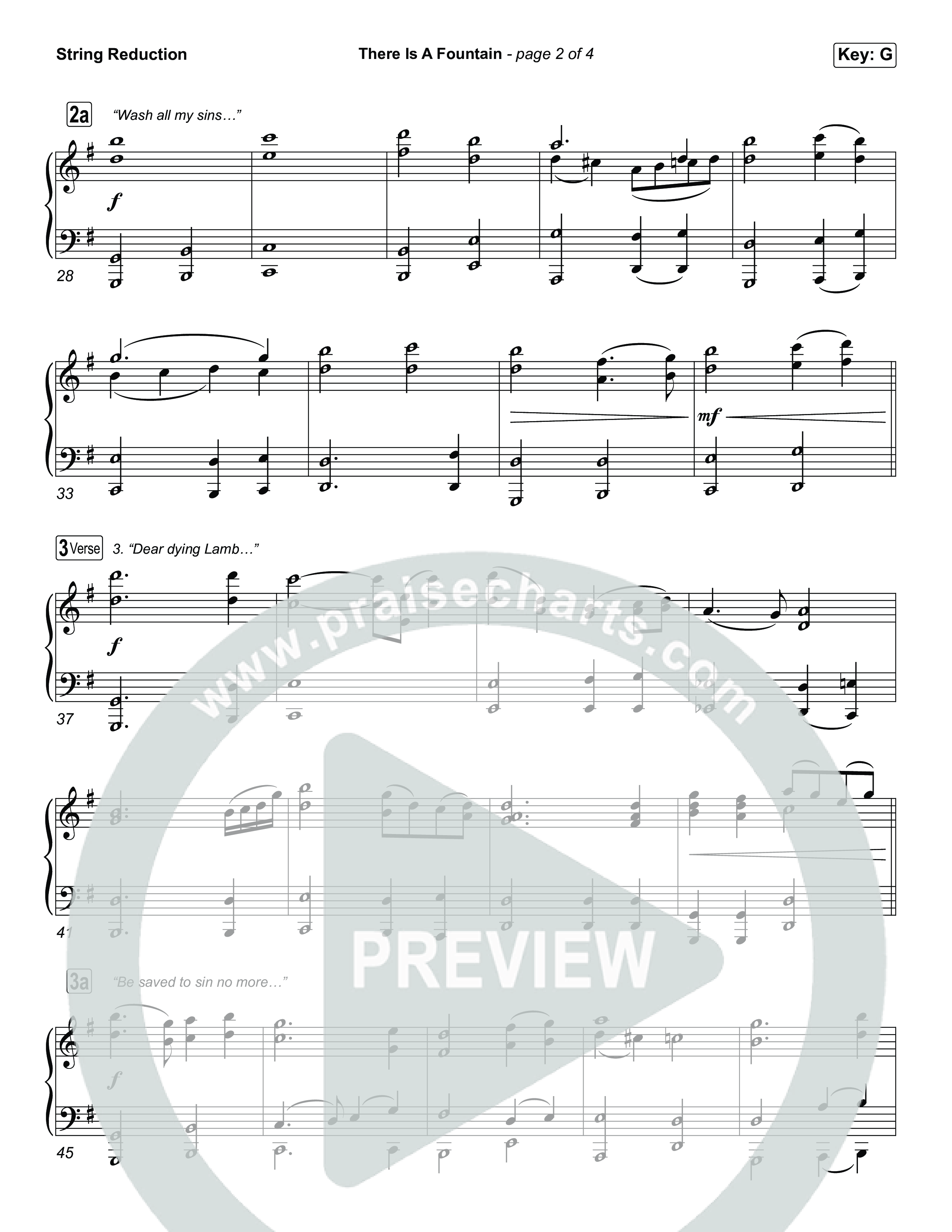 There Is A Fountain String Reduction (Keith & Kristyn Getty)