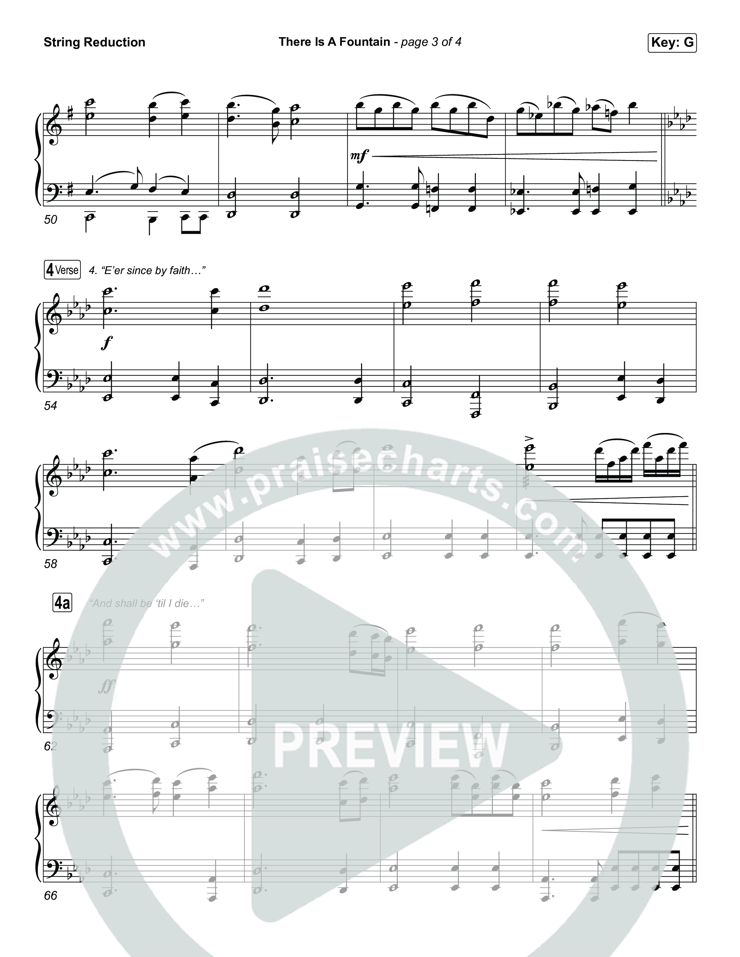 There Is A Fountain String Reduction (Keith & Kristyn Getty)